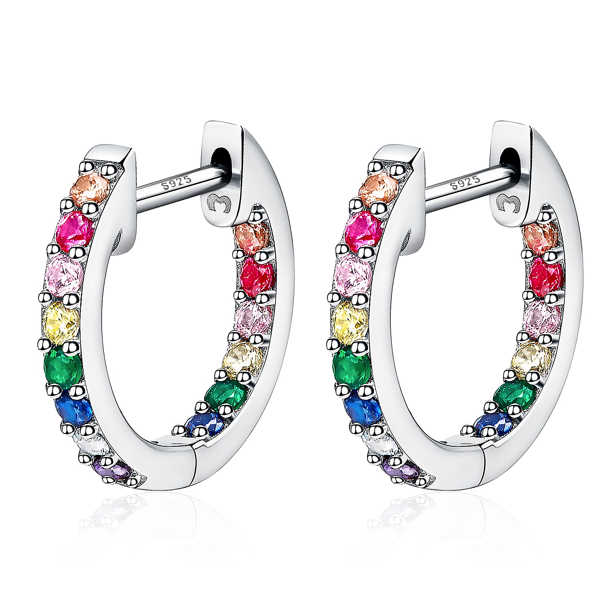 Boucles "Anneaux Multicolore" - LaMaisonDesBijoux