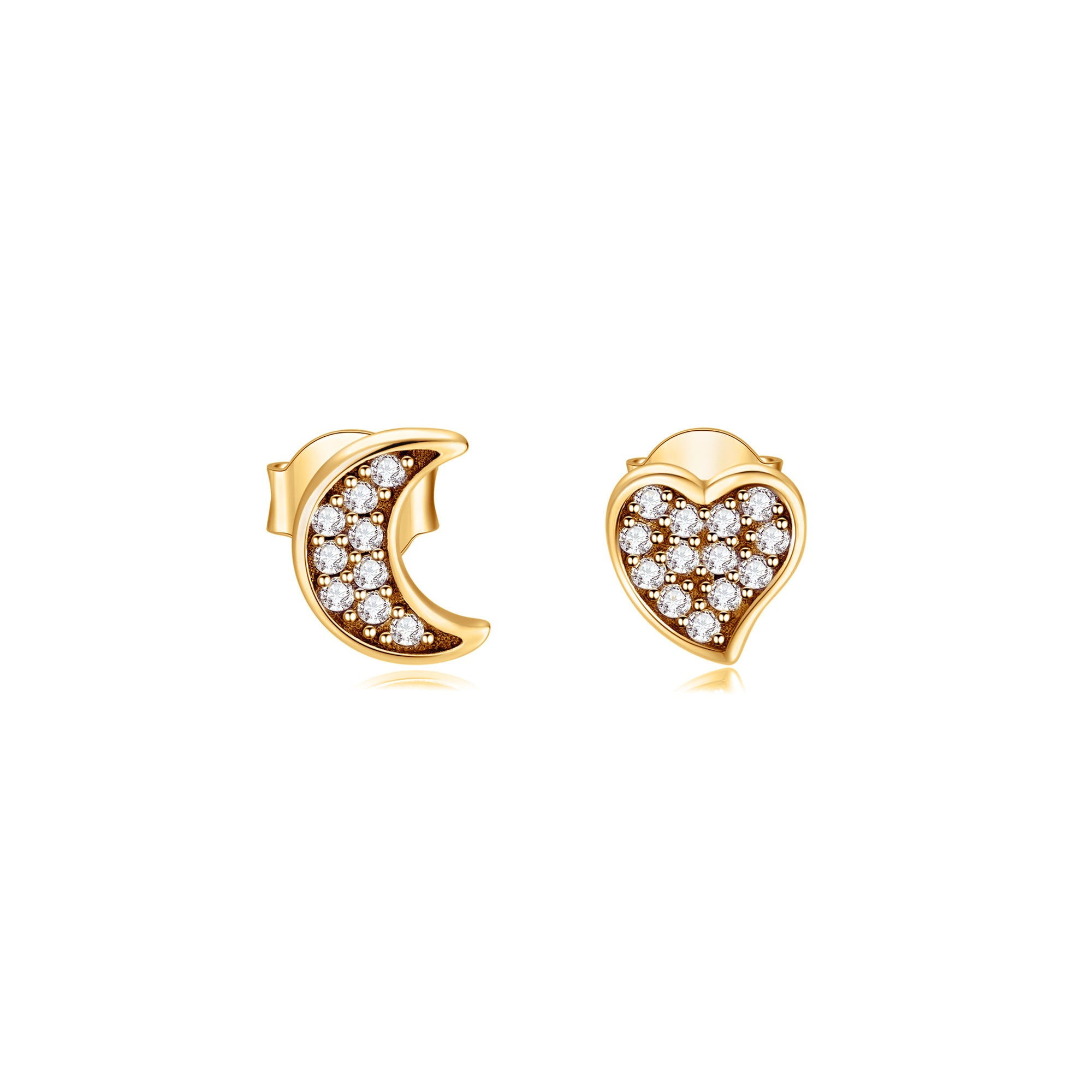 Boucles "Amour Lunaire" - LaMaisonDesBijoux