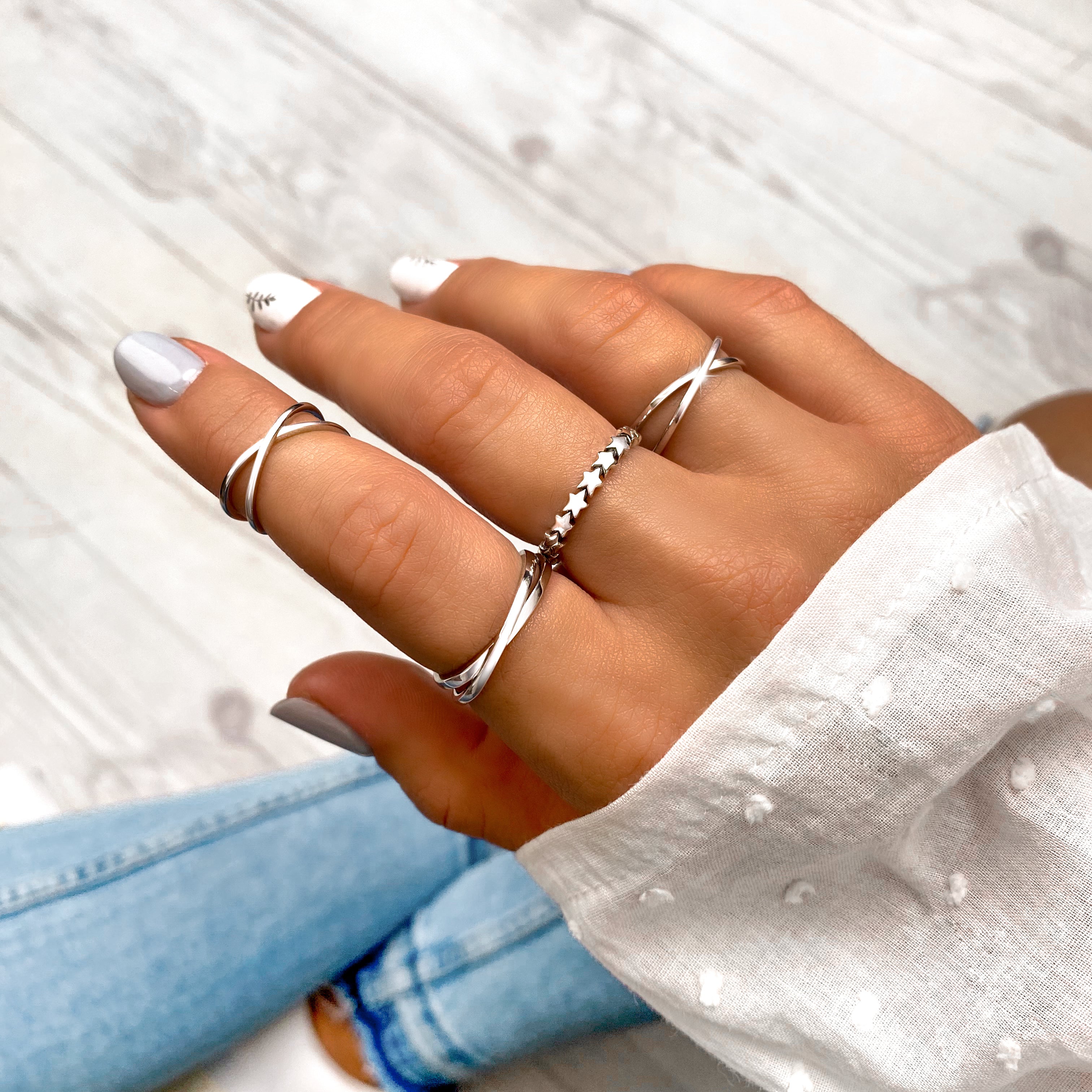 Bague Midi "Double" - LaMaisonDesBijoux