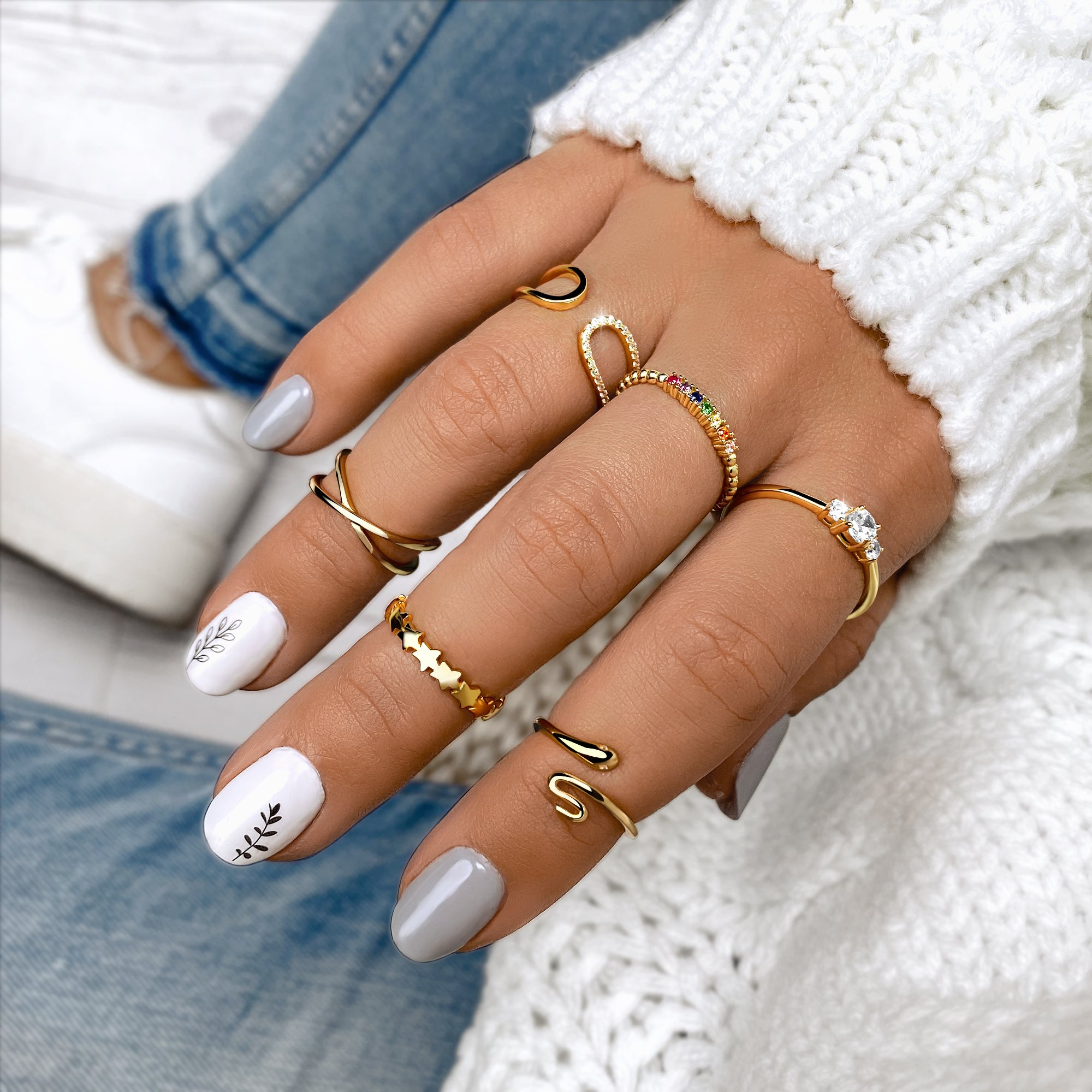 Bague "Crochets" - LaMaisonDesBijoux