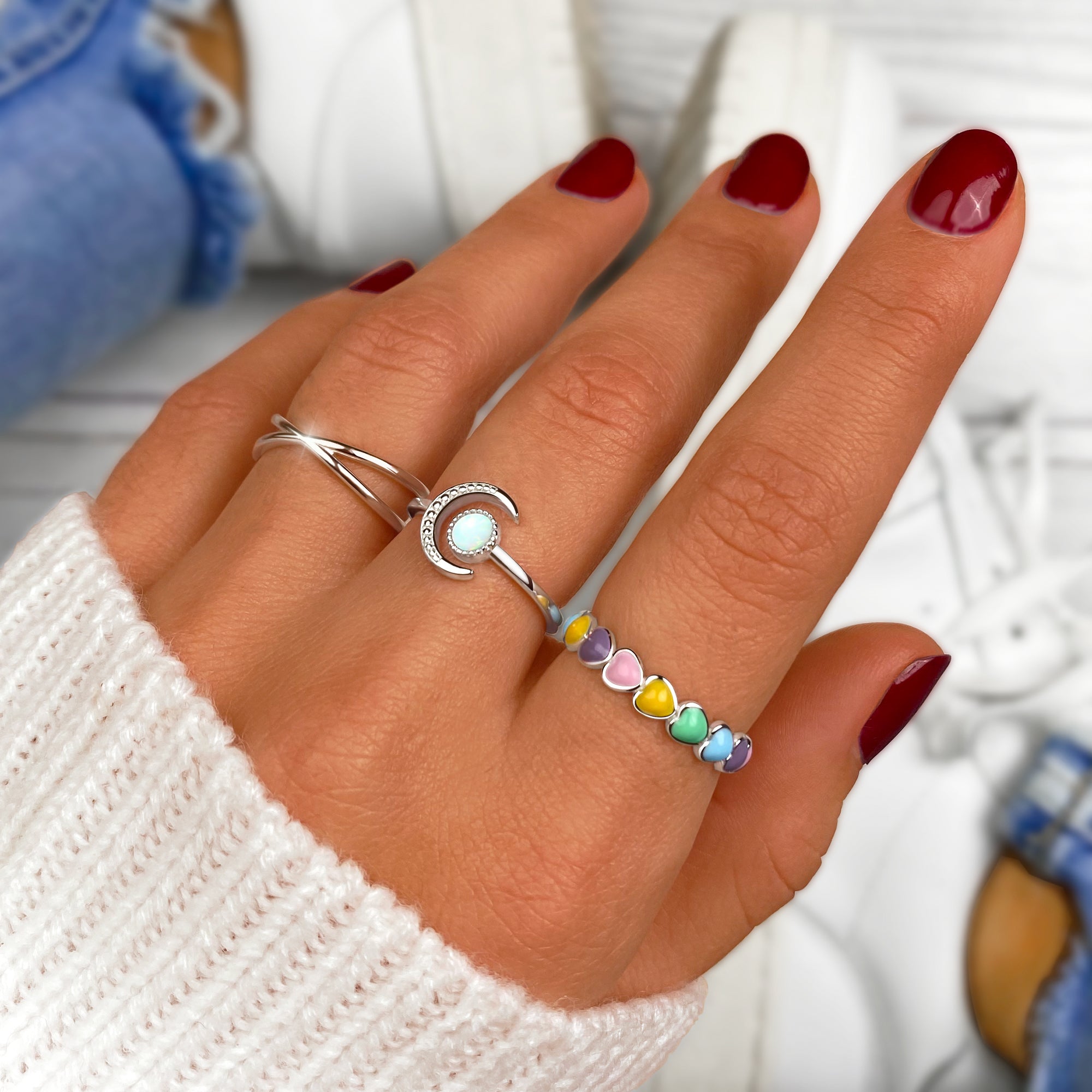 Bague "Lunaire" - LaMaisonDesBijoux