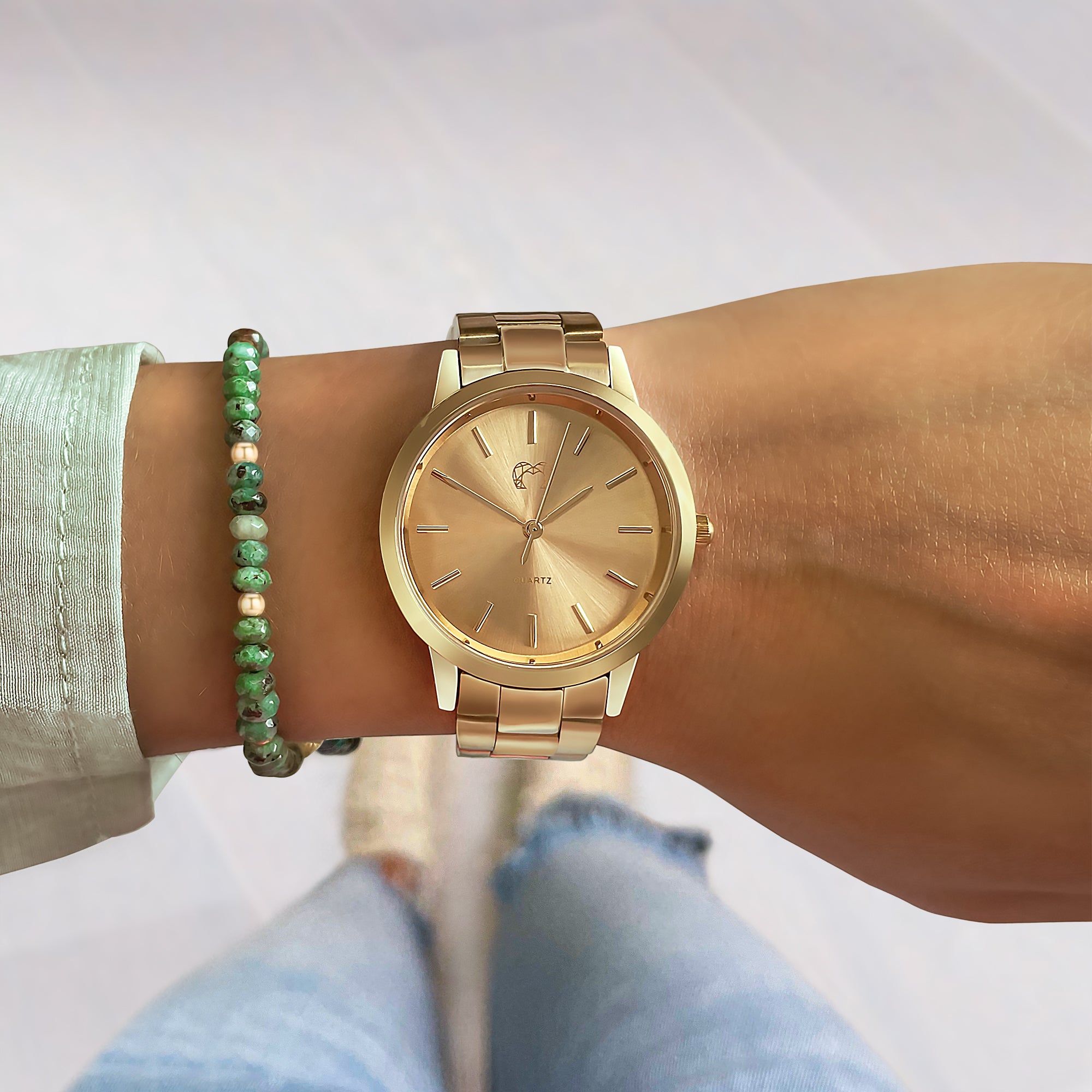 Montre "Californie" ~ Or - LaMaisonDesBijoux