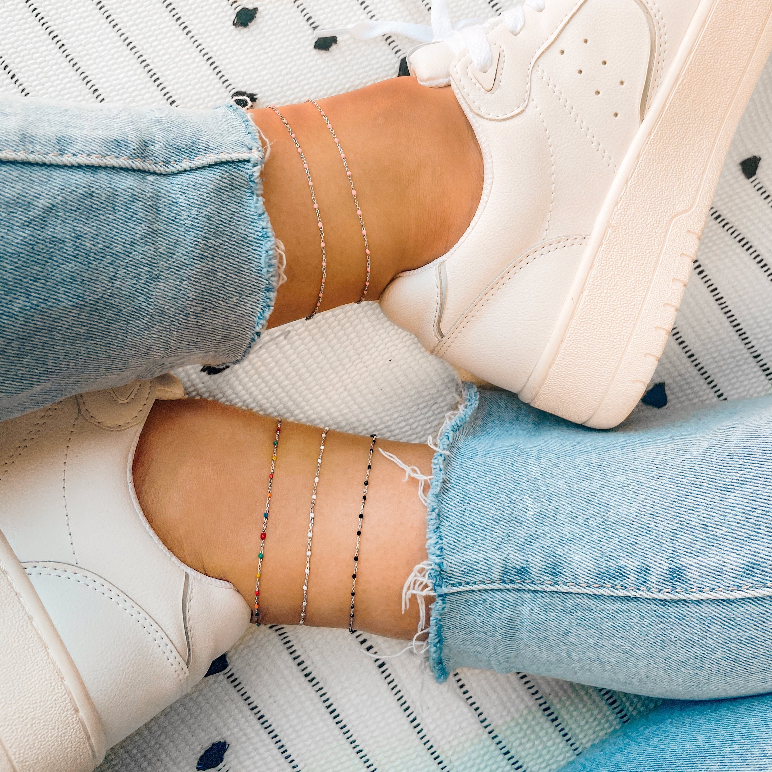 Bracelet de cheville "Rose Brace" - LaMaisonDesBijoux