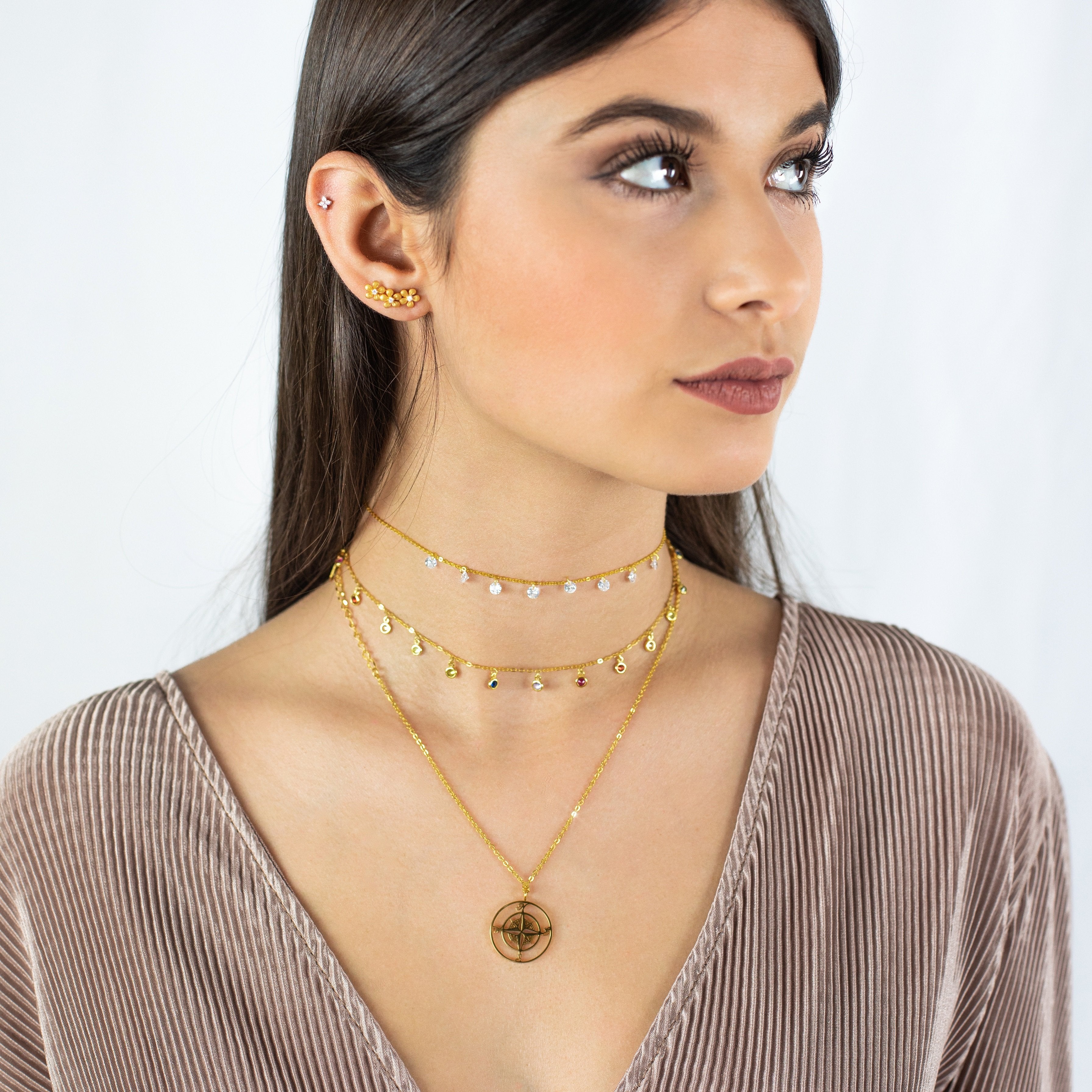 Collier "Points Cardinaux" - LaMaisonDesBijoux