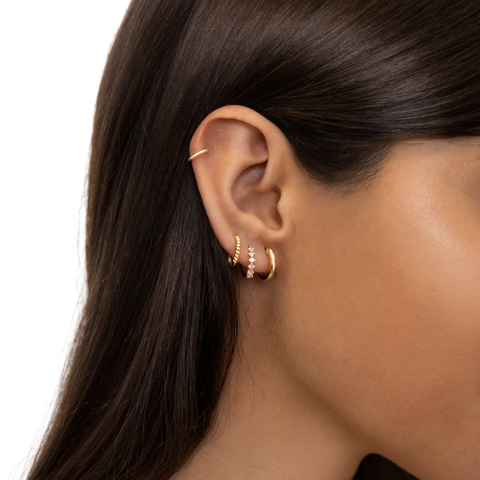 Boucles "Anneaux Zircones" - LaMaisonDesBijoux