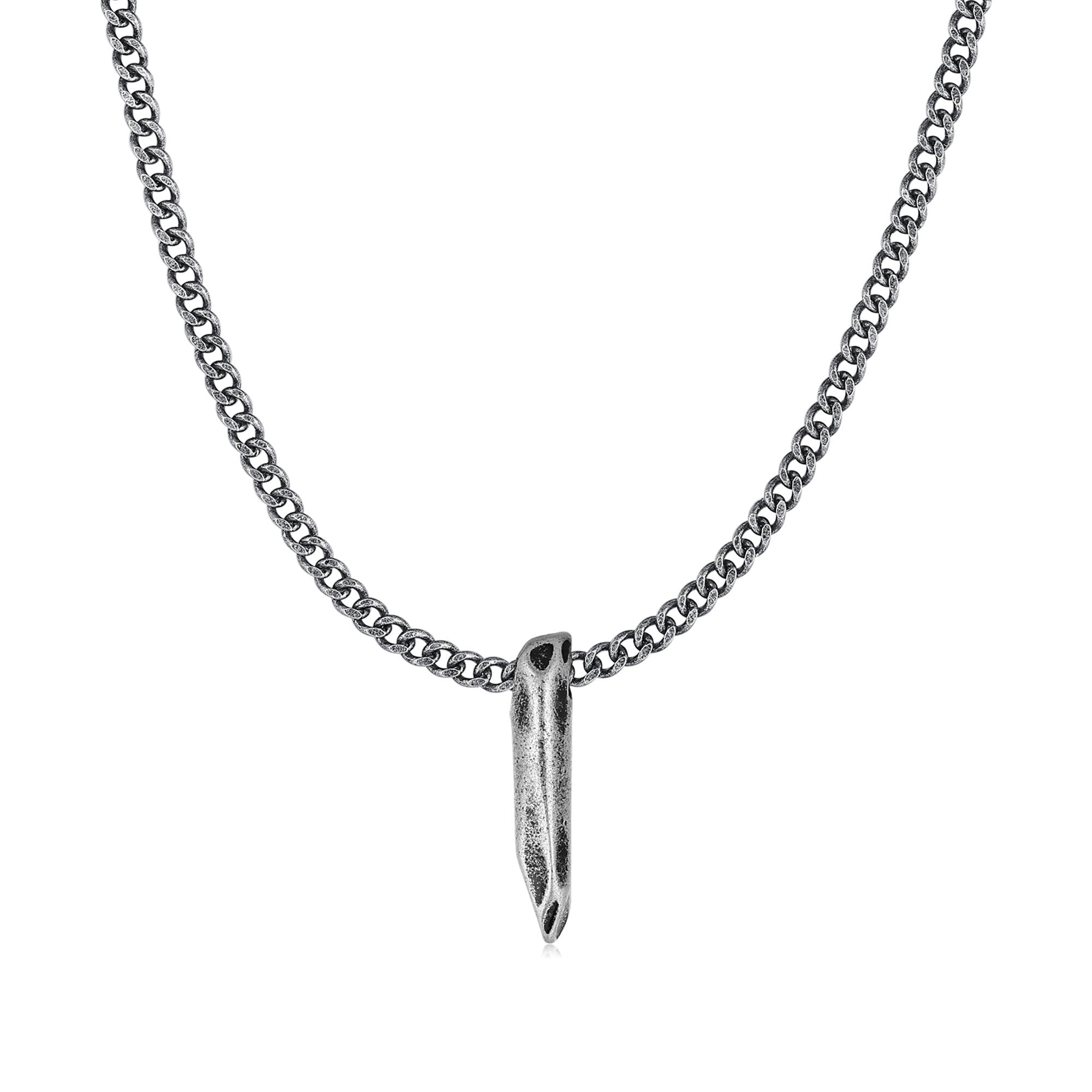 Collier Homme BRAVE "Obsidienne" - LaMaisonDesBijoux