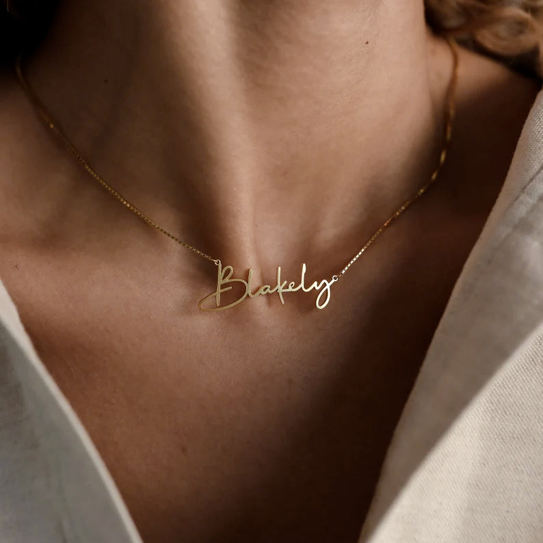 Collier "Mon Nom" - LaMaisonDesBijoux