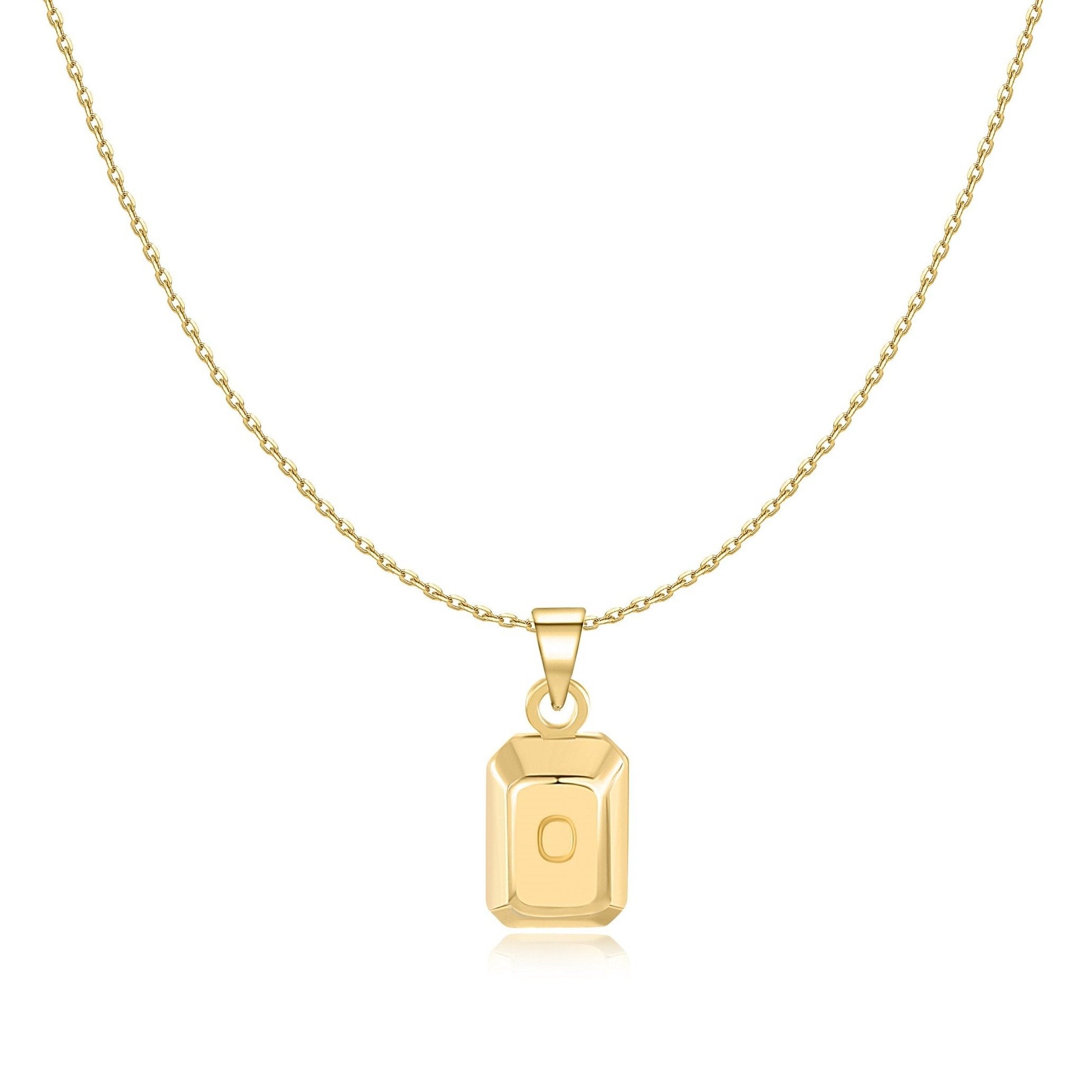 Collier "Lingot Initiale" - LaMaisonDesBijoux