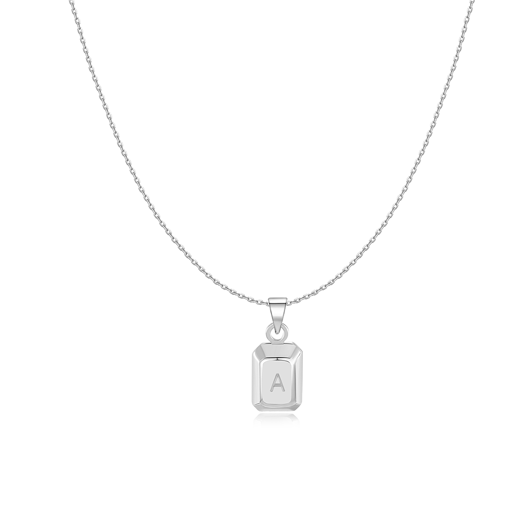 Collier "Lingot Initiale" - LaMaisonDesBijoux