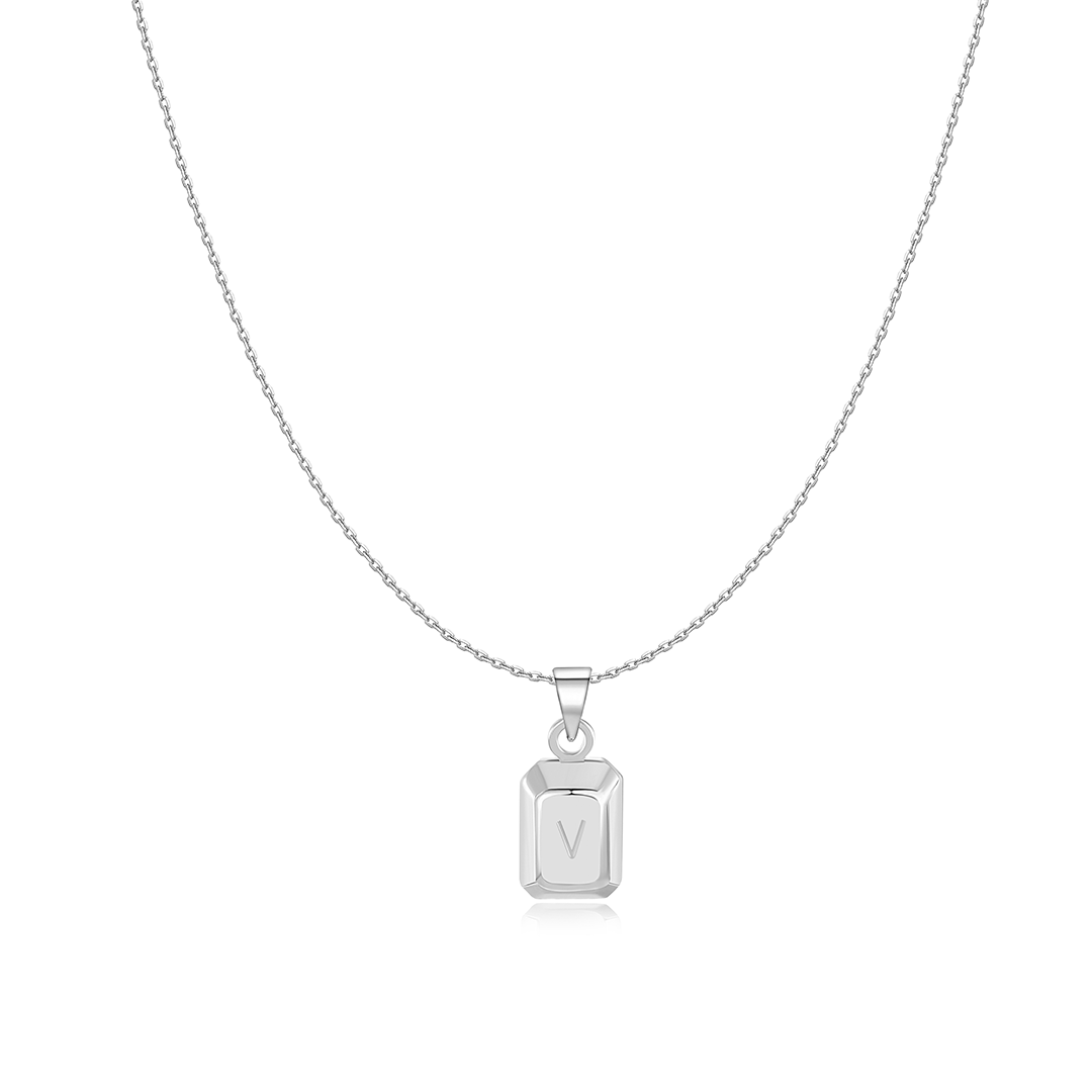 Collier "Lingot Initiale" - LaMaisonDesBijoux