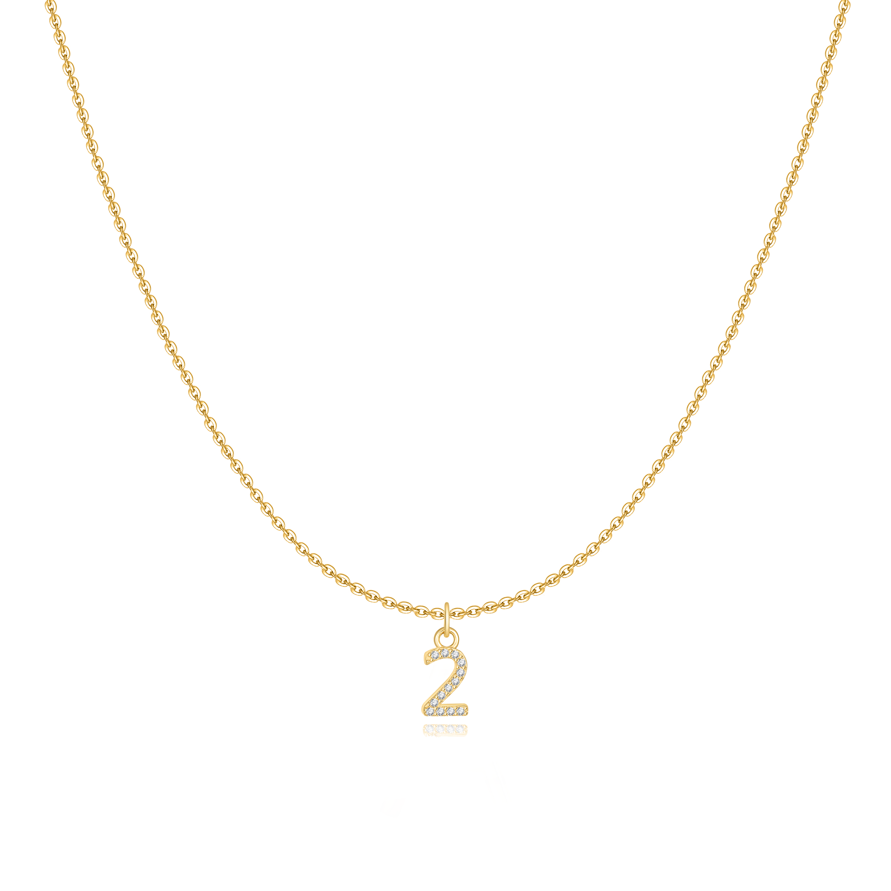 Collier "Little Numéro" - LaMaisonDesBijoux