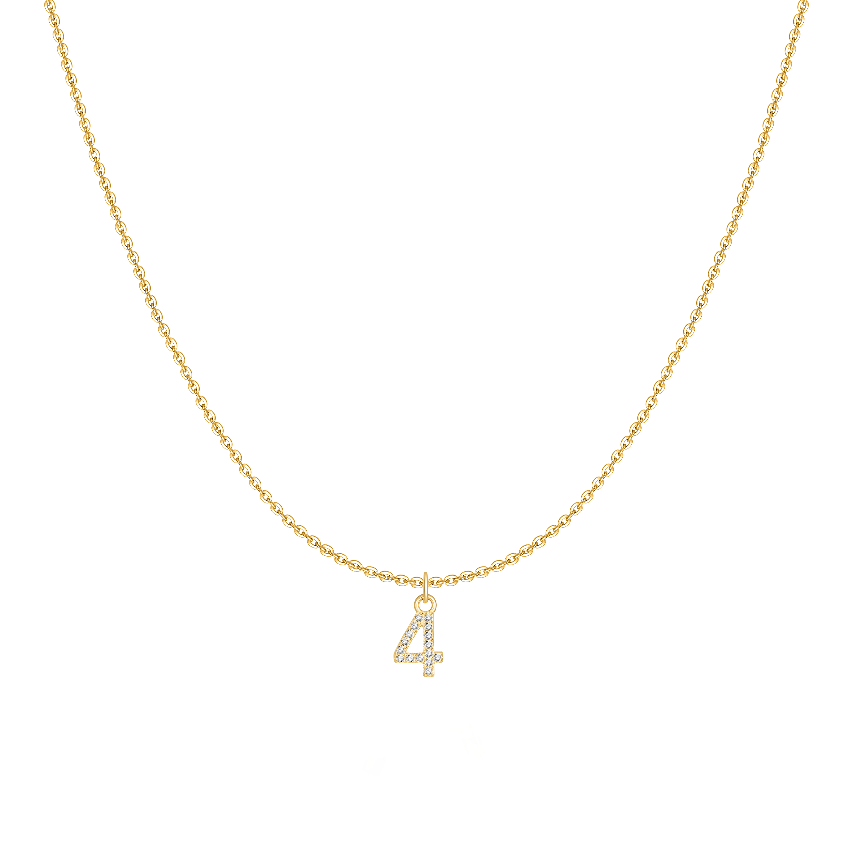 Collier "Little Numéro" - LaMaisonDesBijoux