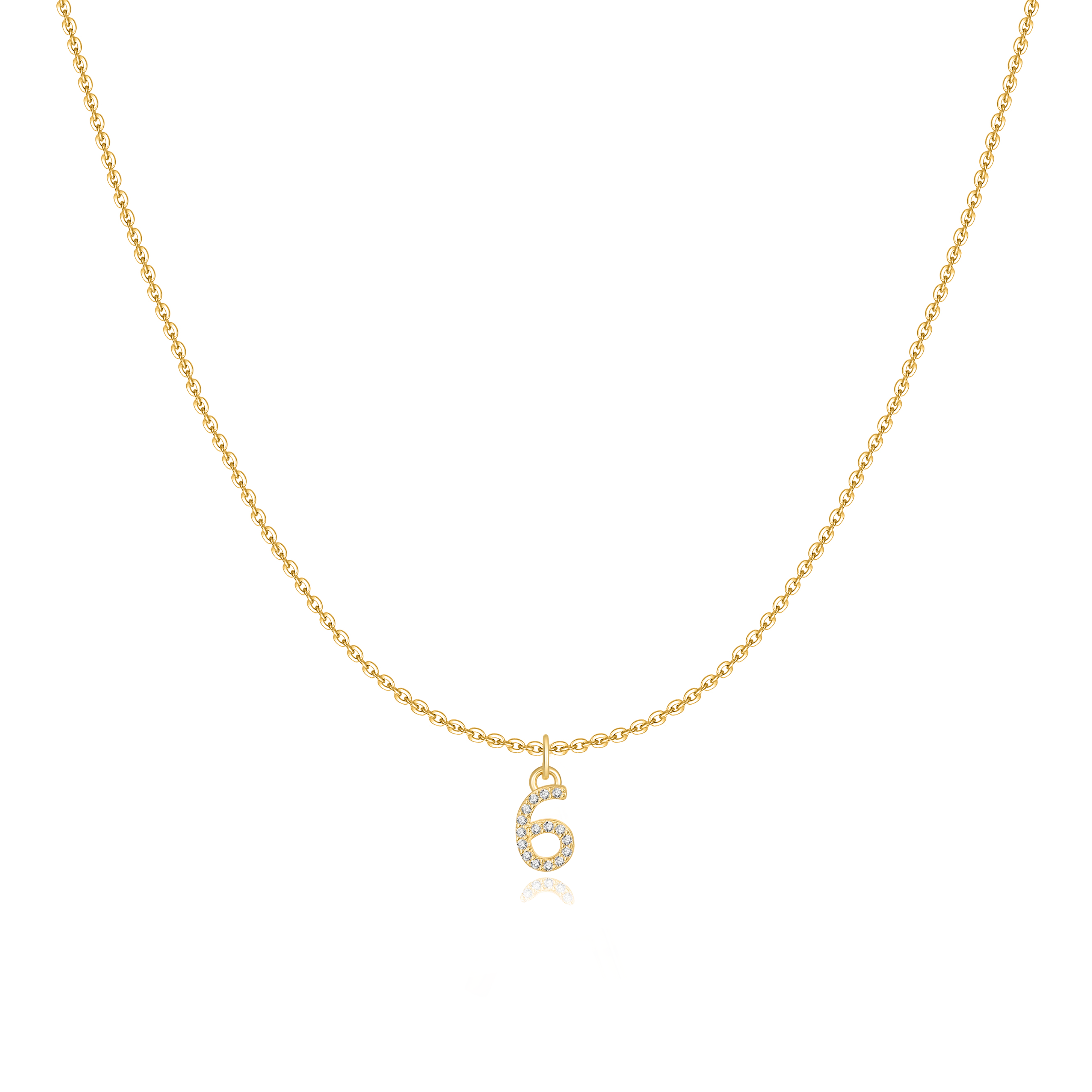 Collier "Little Numéro" - LaMaisonDesBijoux
