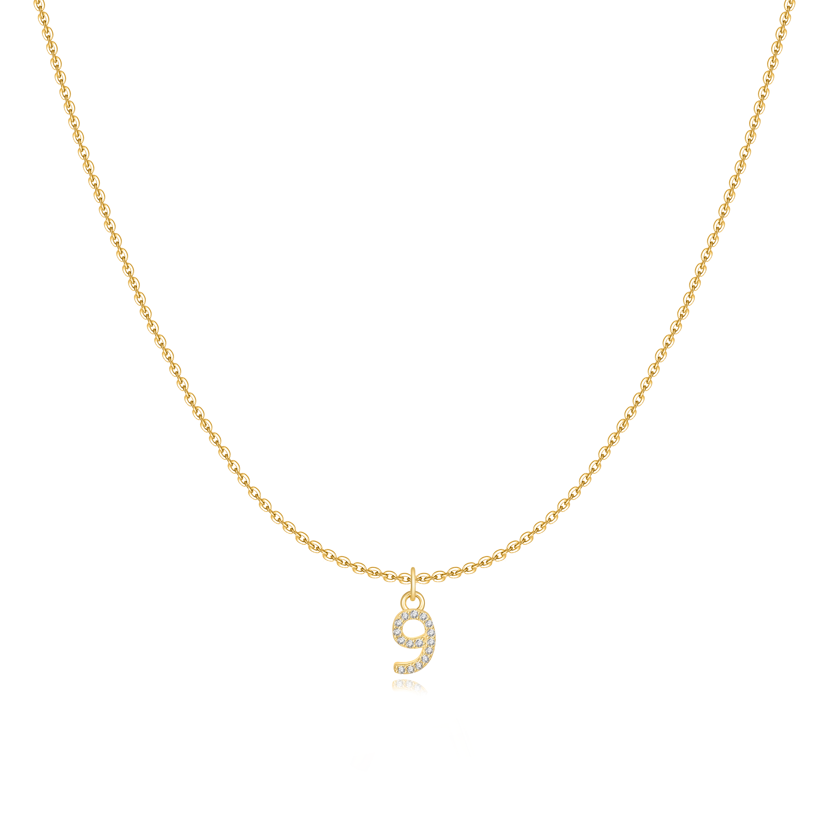 Collier "Little Numéro" - LaMaisonDesBijoux
