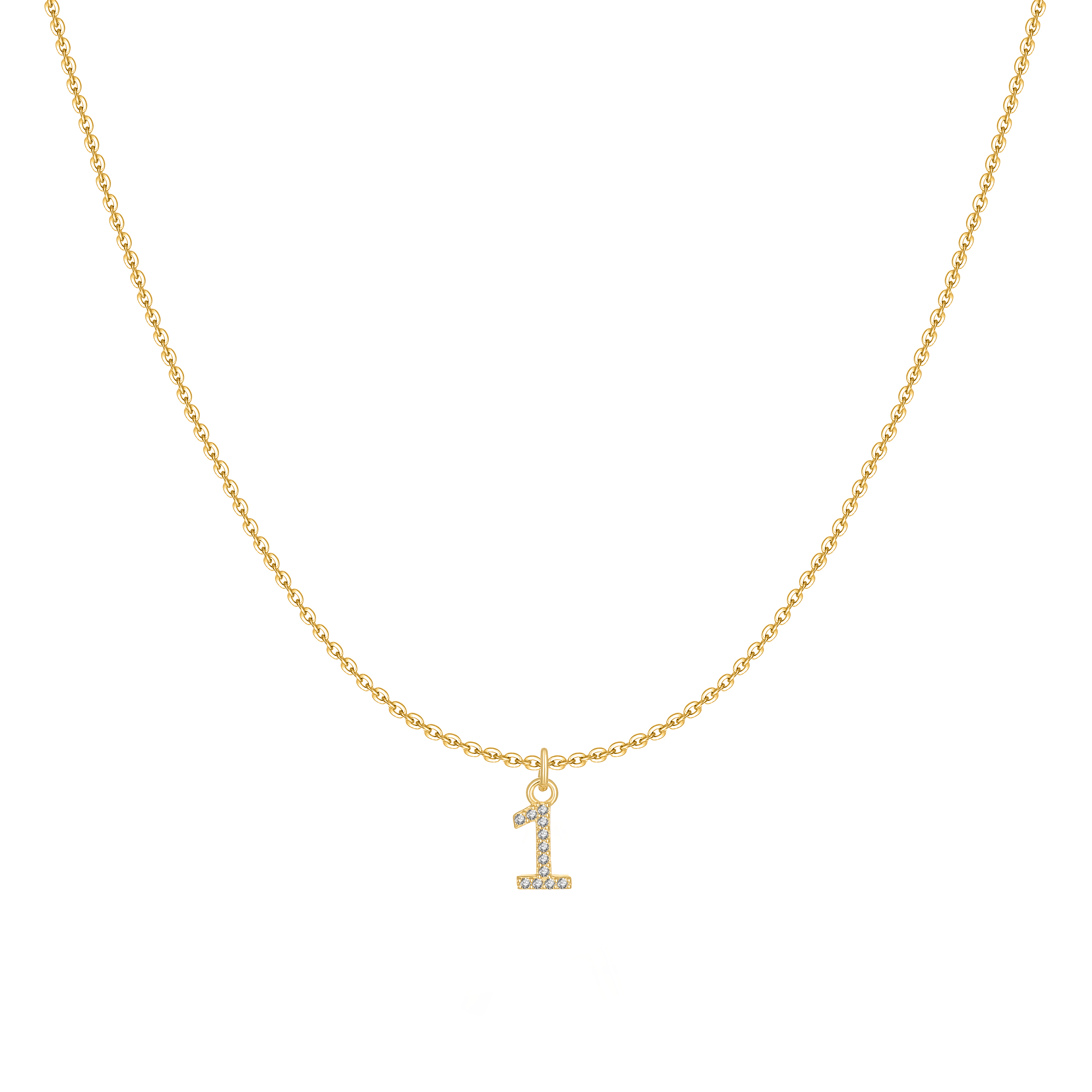 Collier "Little Numéro" - LaMaisonDesBijoux