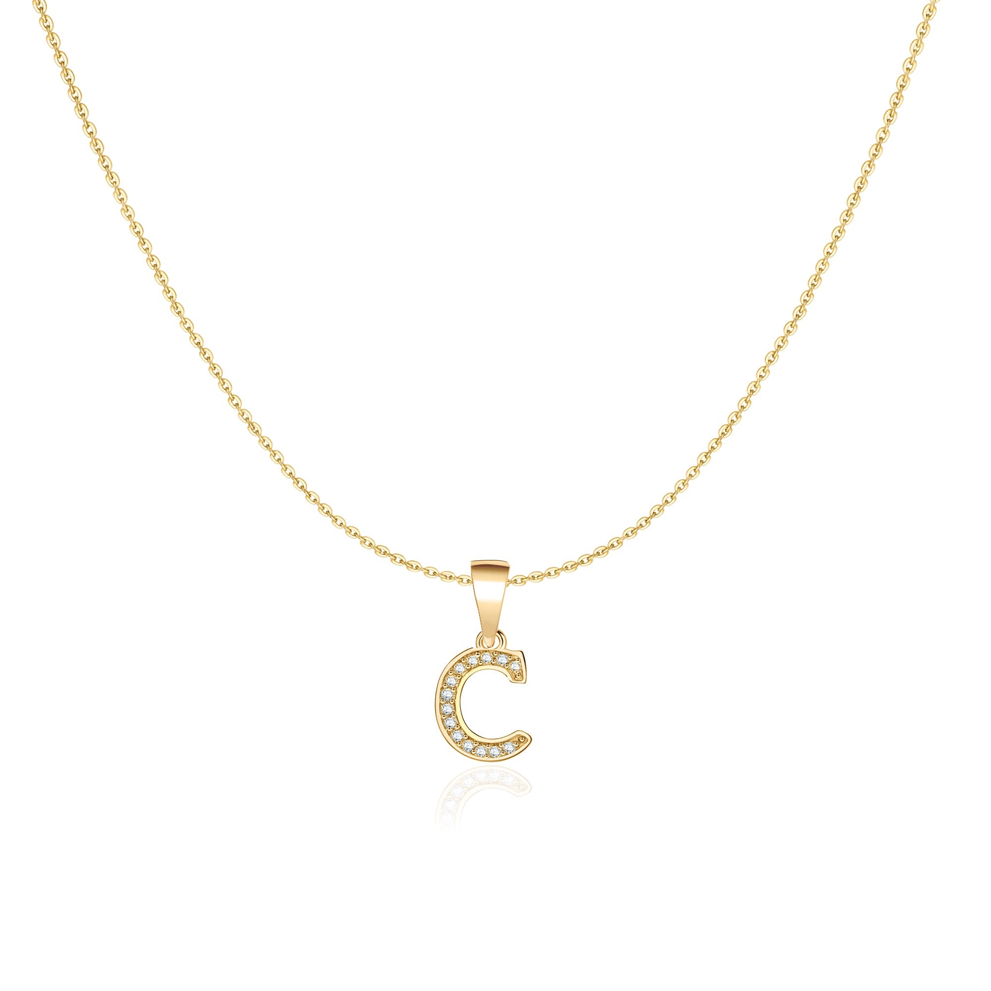 Collier "Lettres Brillantes" - LaMaisonDesBijoux