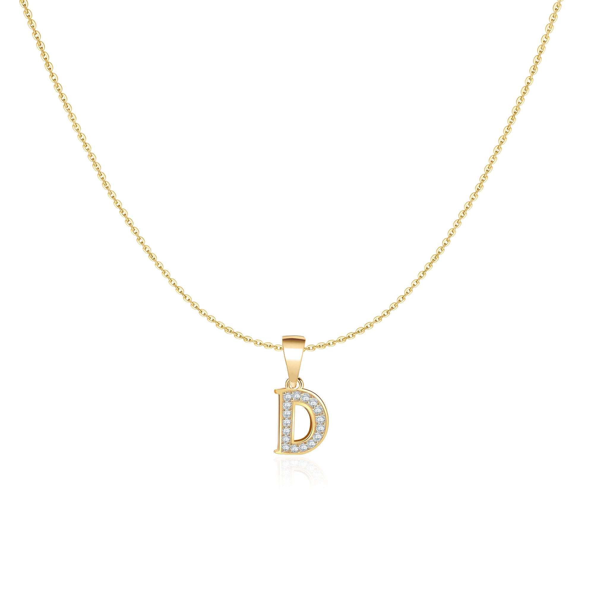 Collier "Lettres Brillantes" - LaMaisonDesBijoux