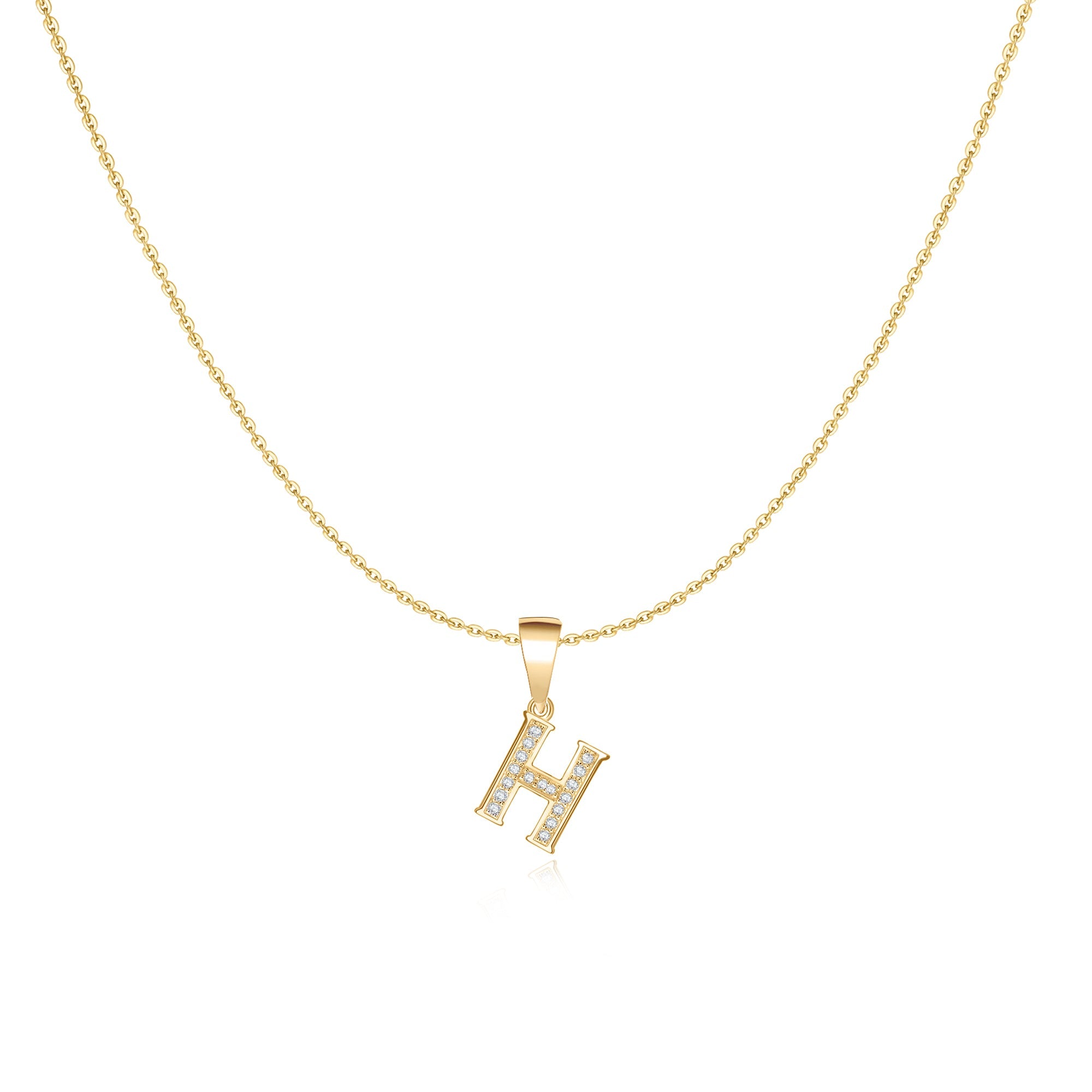 Collier "Lettres Brillantes" - LaMaisonDesBijoux