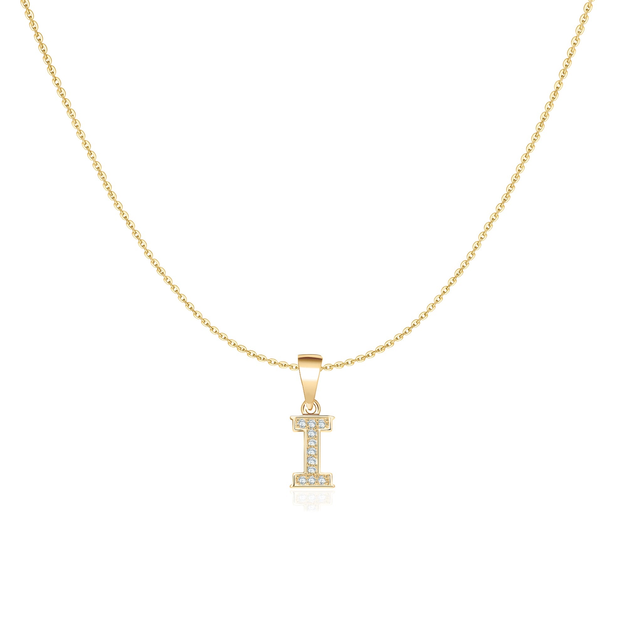 Collier "Lettres Brillantes" - LaMaisonDesBijoux