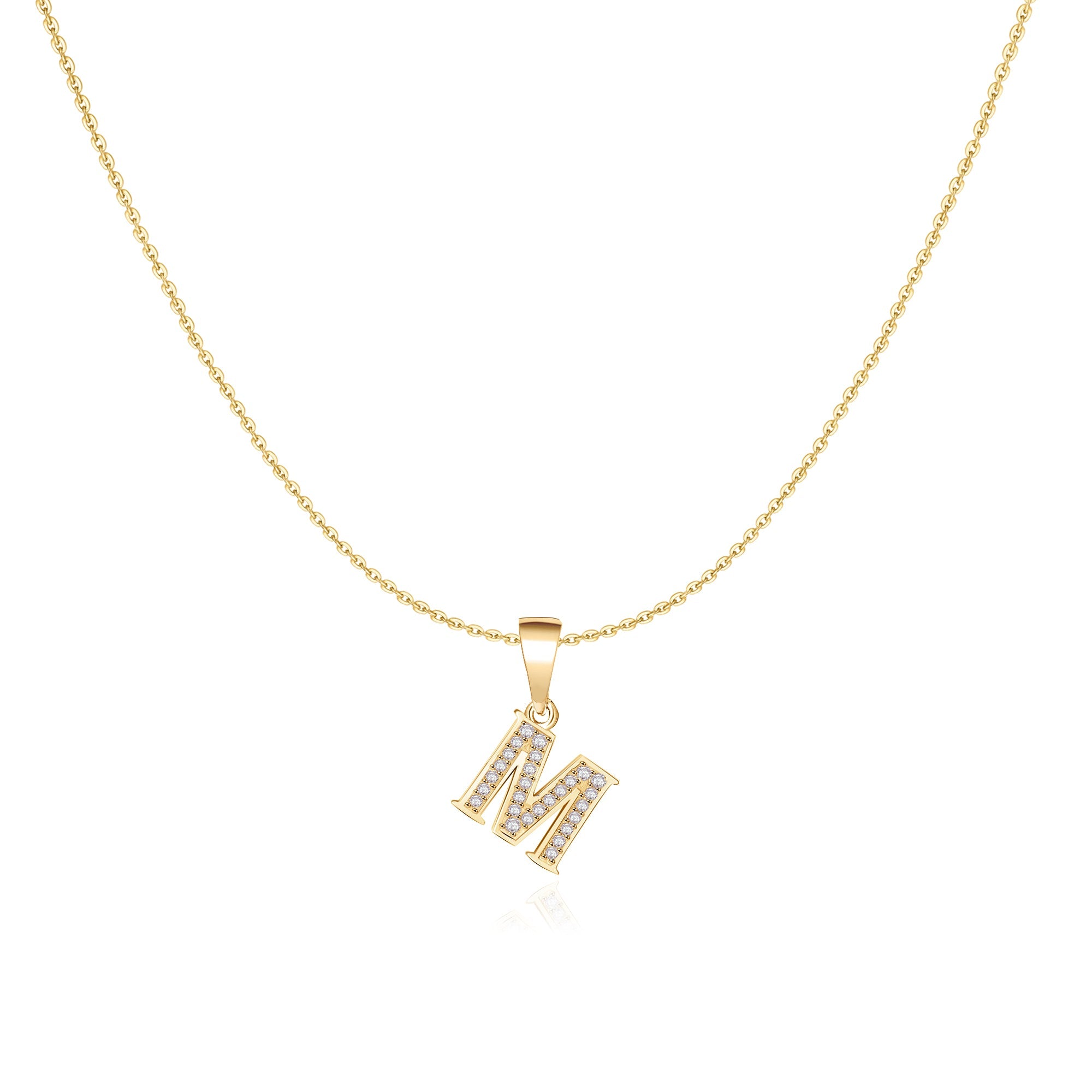 Collier "Lettres Brillantes" - LaMaisonDesBijoux