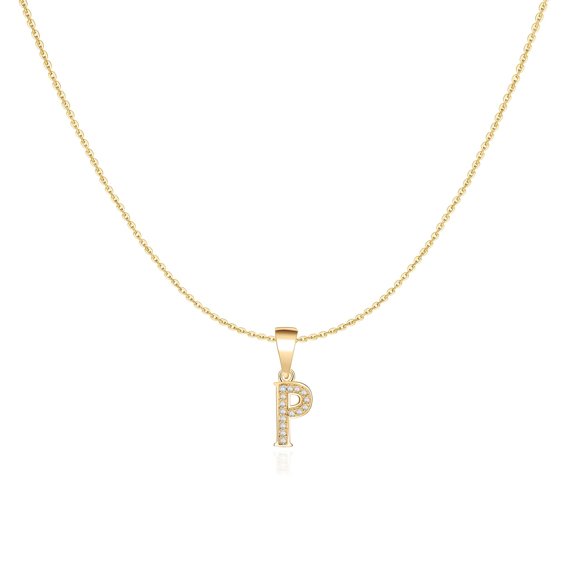 Collier "Lettres Brillantes" - LaMaisonDesBijoux