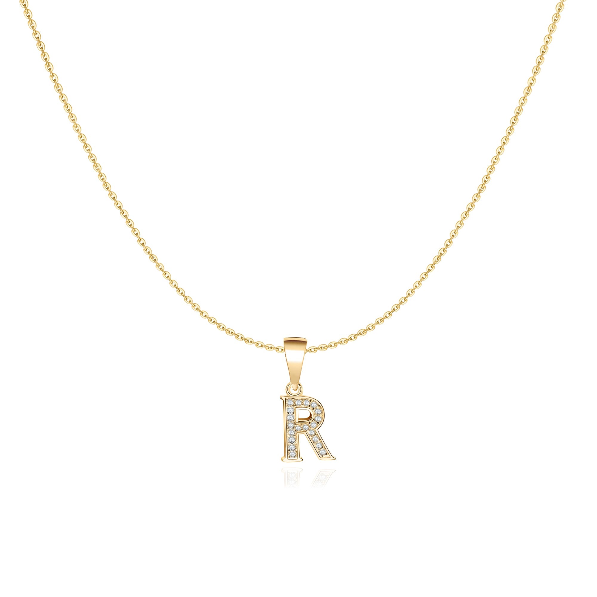 Collier "Lettres Brillantes" - LaMaisonDesBijoux