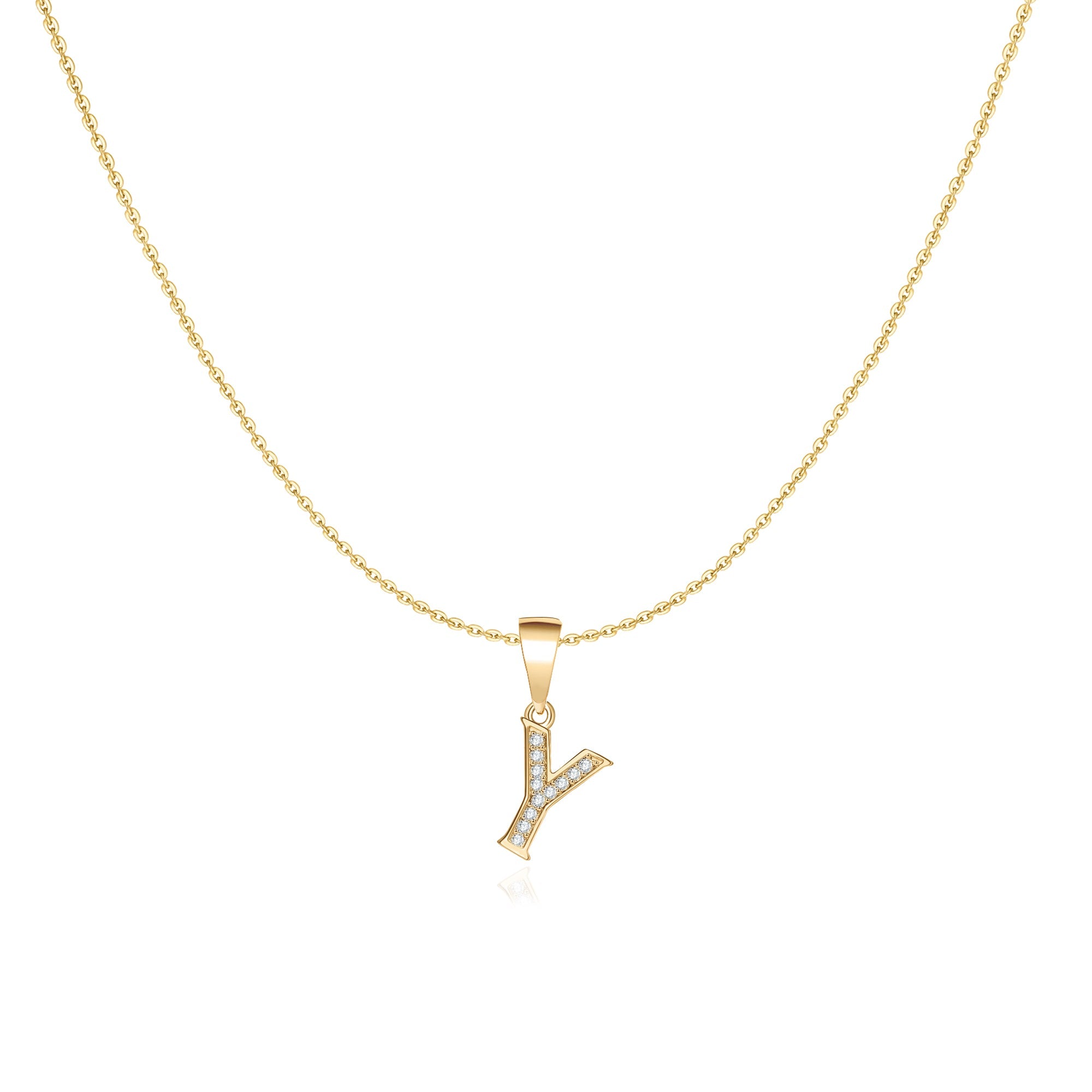 Collier "Lettres Brillantes" - LaMaisonDesBijoux