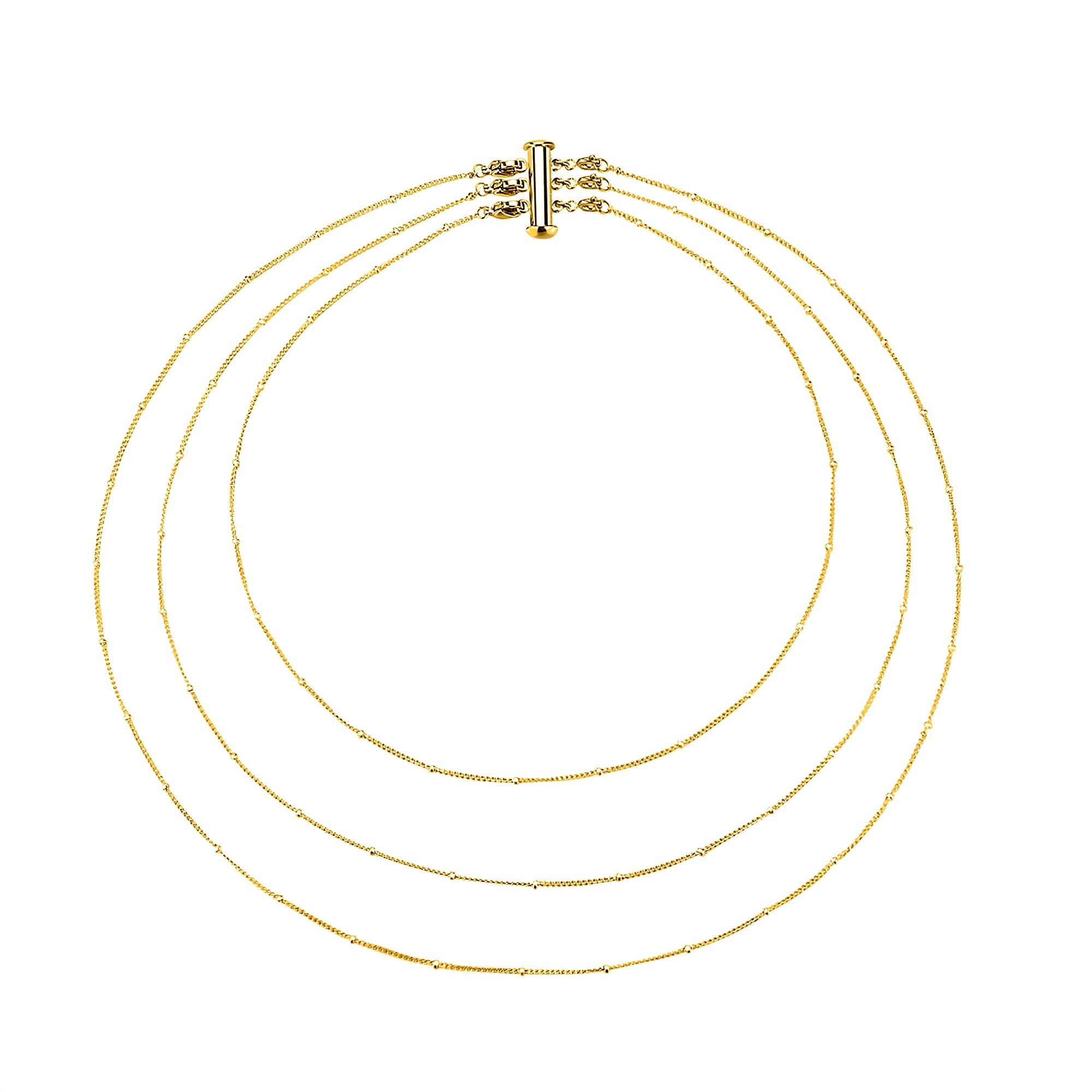 Collier "3 Chaînes" - LaMaisonDesBijoux