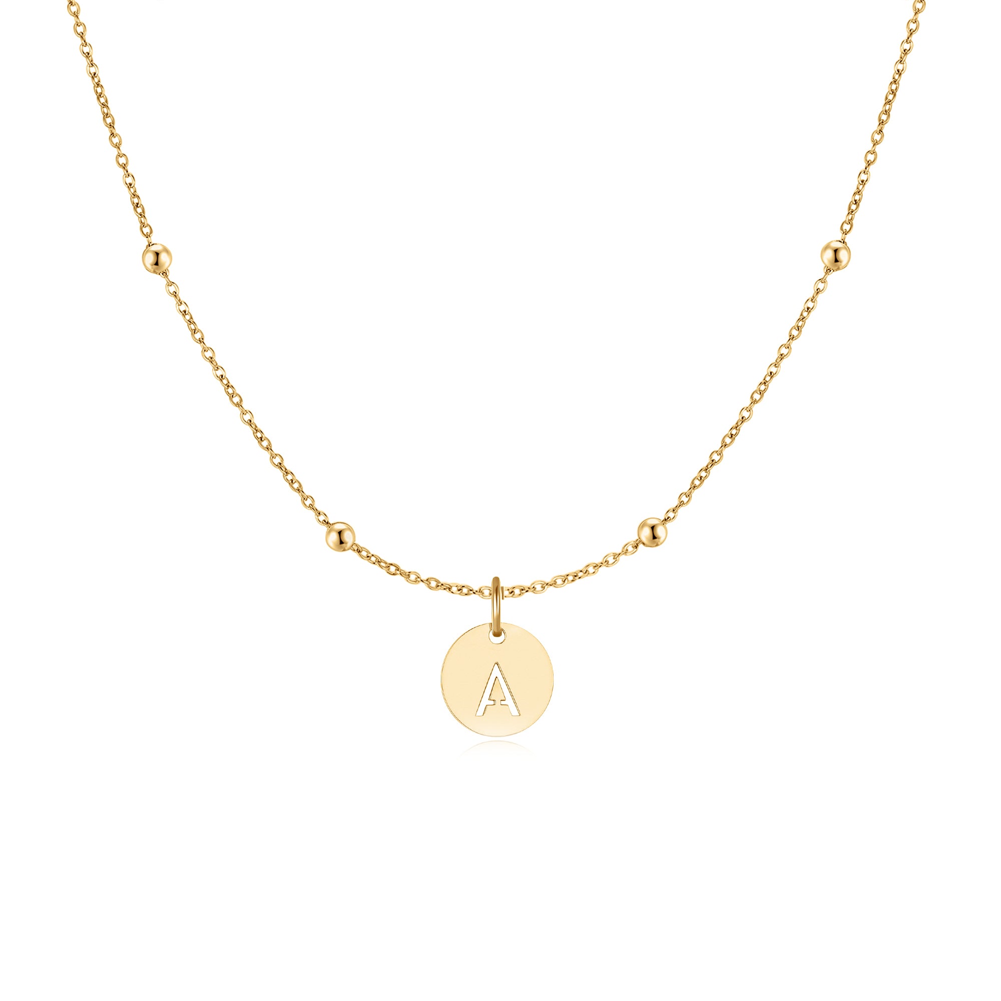 Collier "Cercle Initiale" - LaMaisonDesBijoux