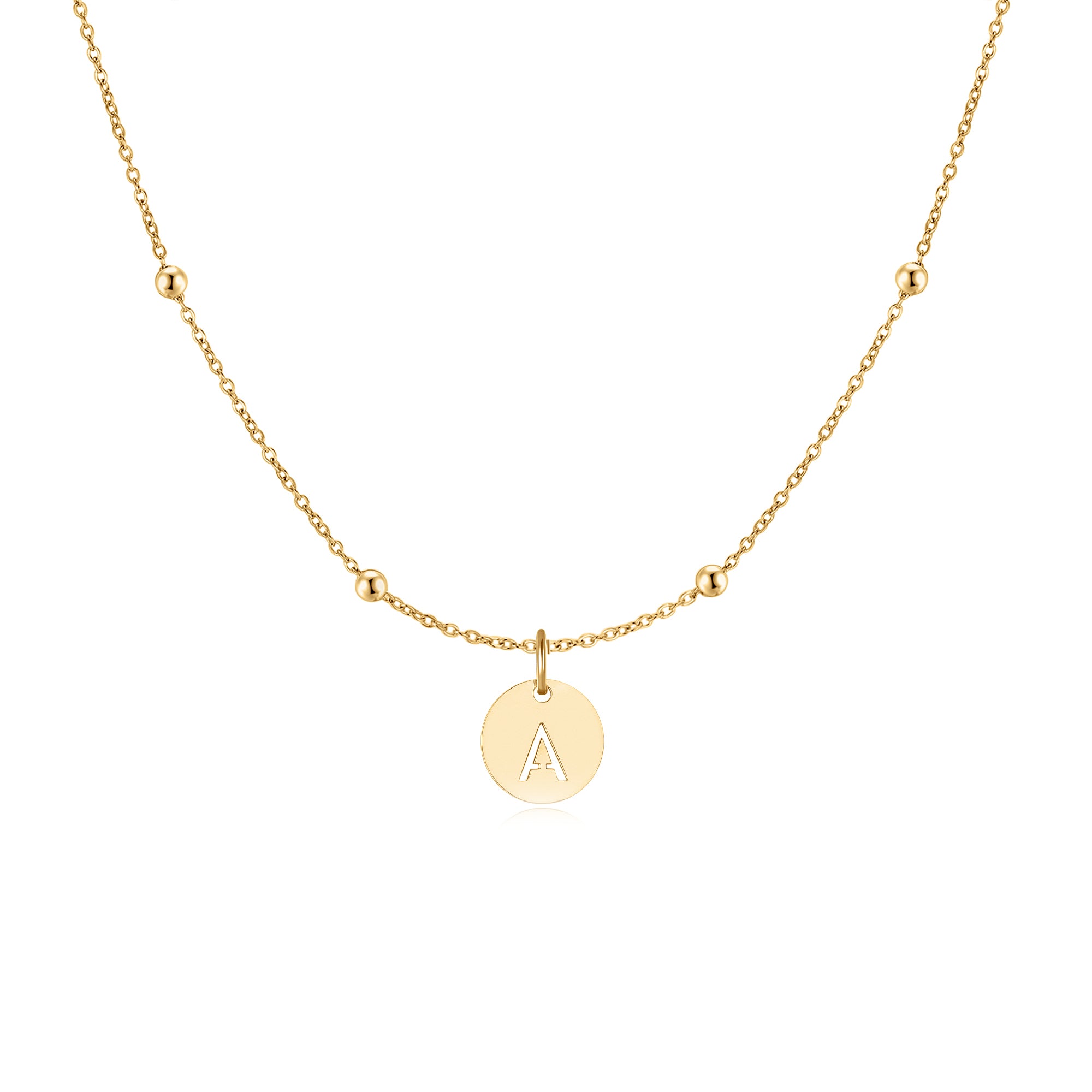 Collier "Cercle Initiale" - LaMaisonDesBijoux