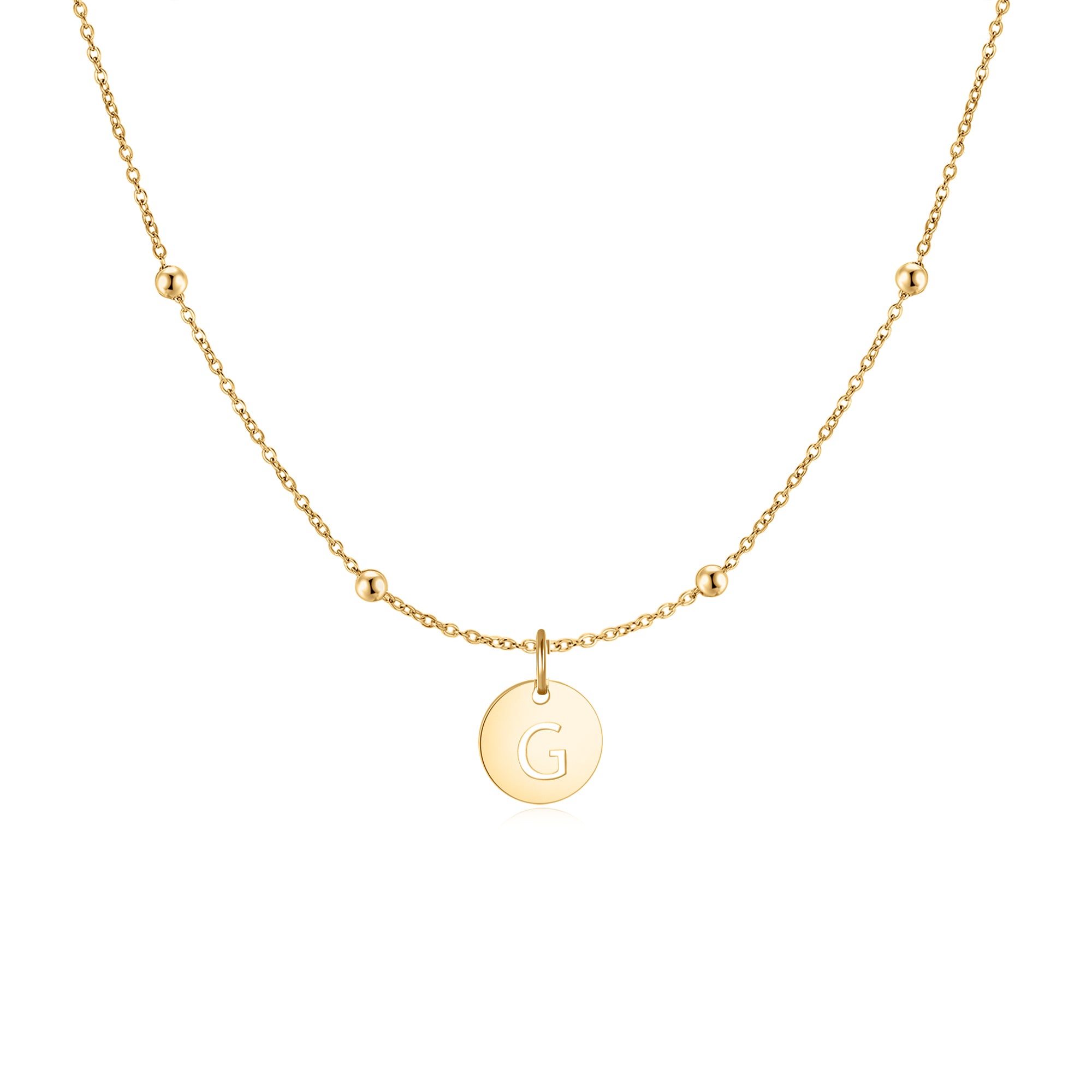 Collier "Cercle Initiale" - LaMaisonDesBijoux