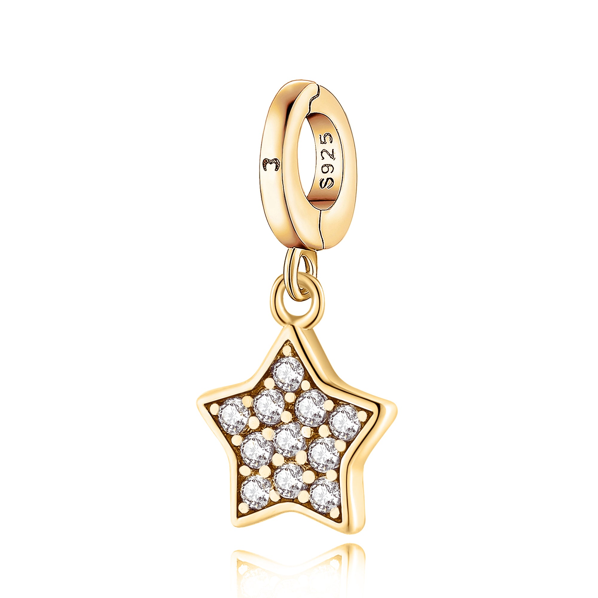 Charm "Étoile Zircones" - LaMaisonDesBijoux