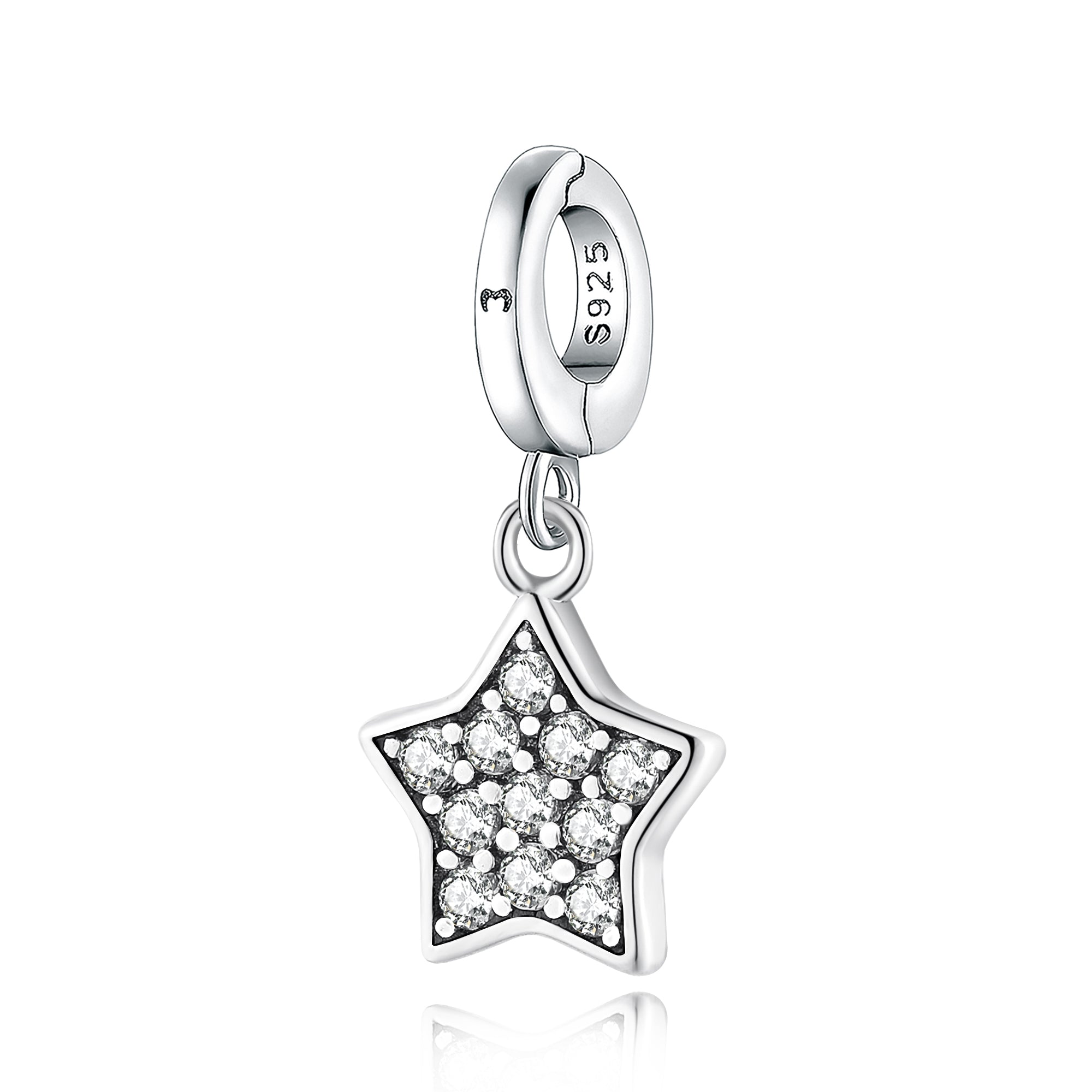 Charm "Étoile Zircones" - LaMaisonDesBijoux