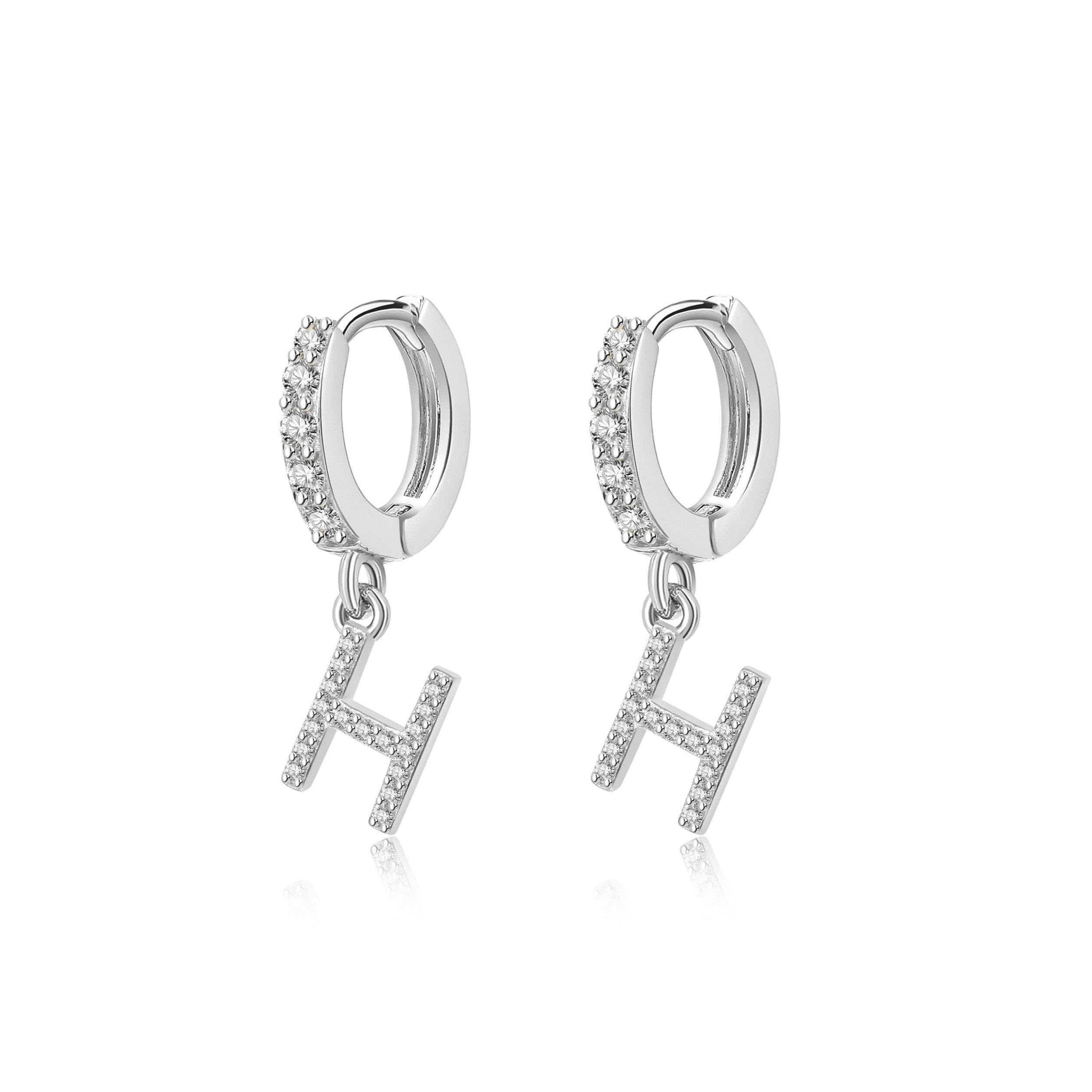 Boucles "Initiale Hoops" - LaMaisonDesBijoux