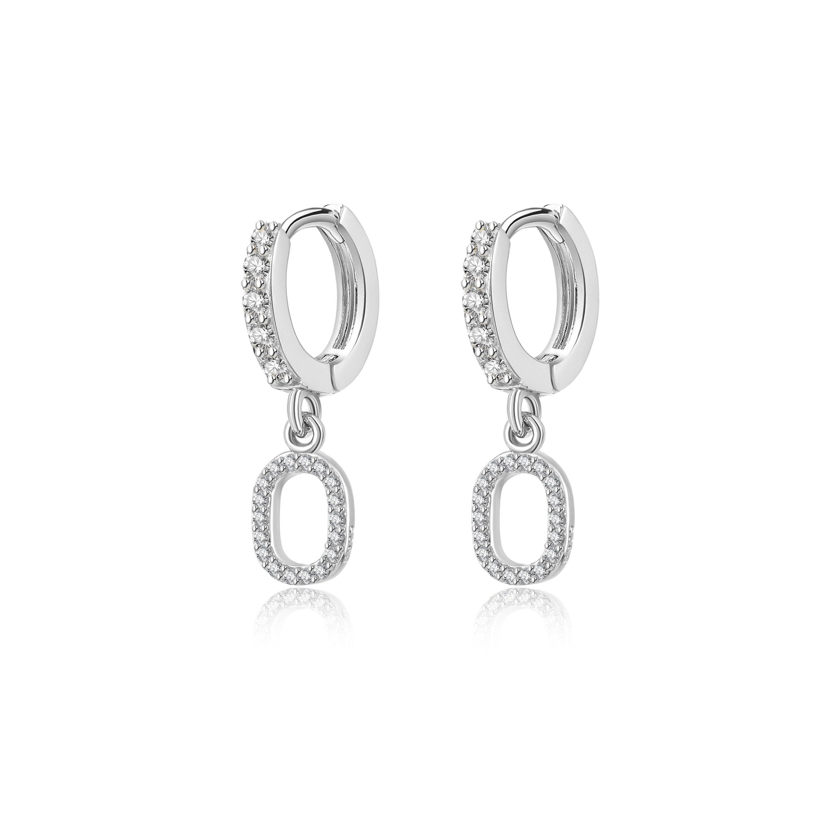 Boucles "Initiale Hoops" - LaMaisonDesBijoux