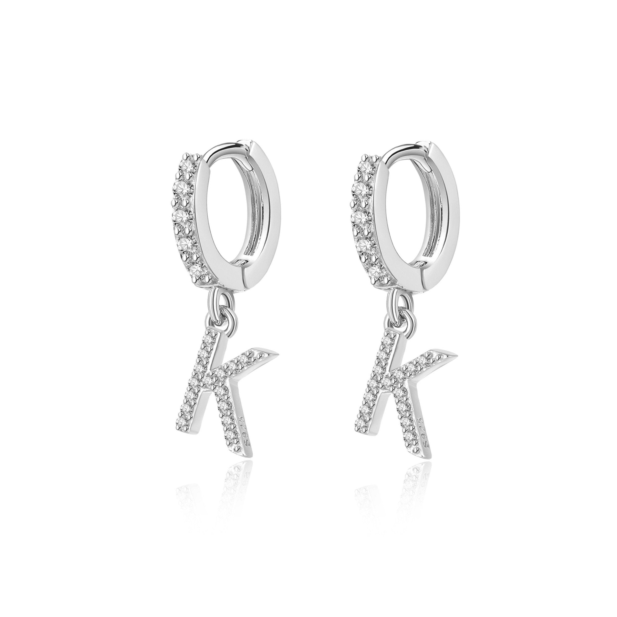 Boucles "Initiale Hoops" - LaMaisonDesBijoux