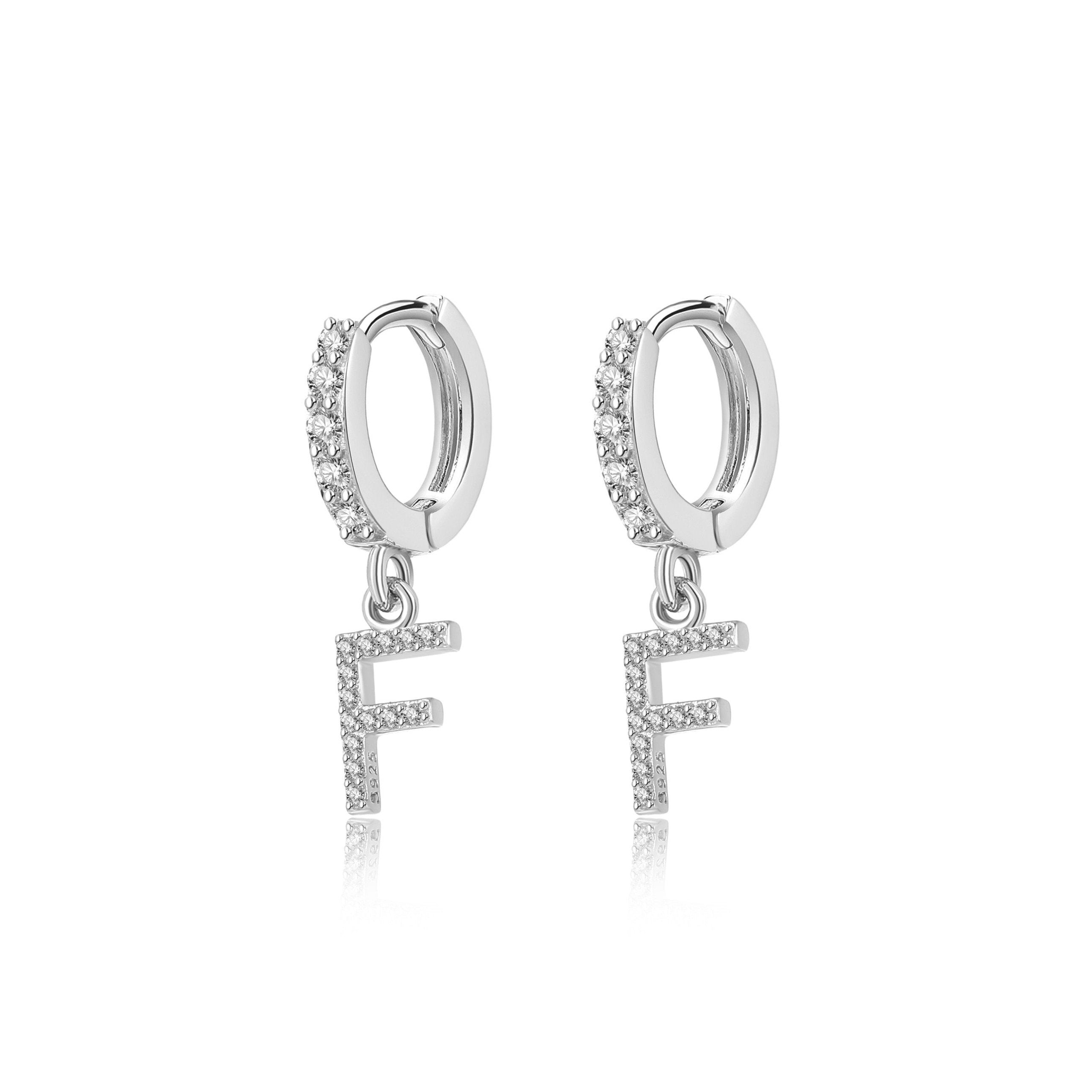 Boucles "Initiale Hoops" - LaMaisonDesBijoux