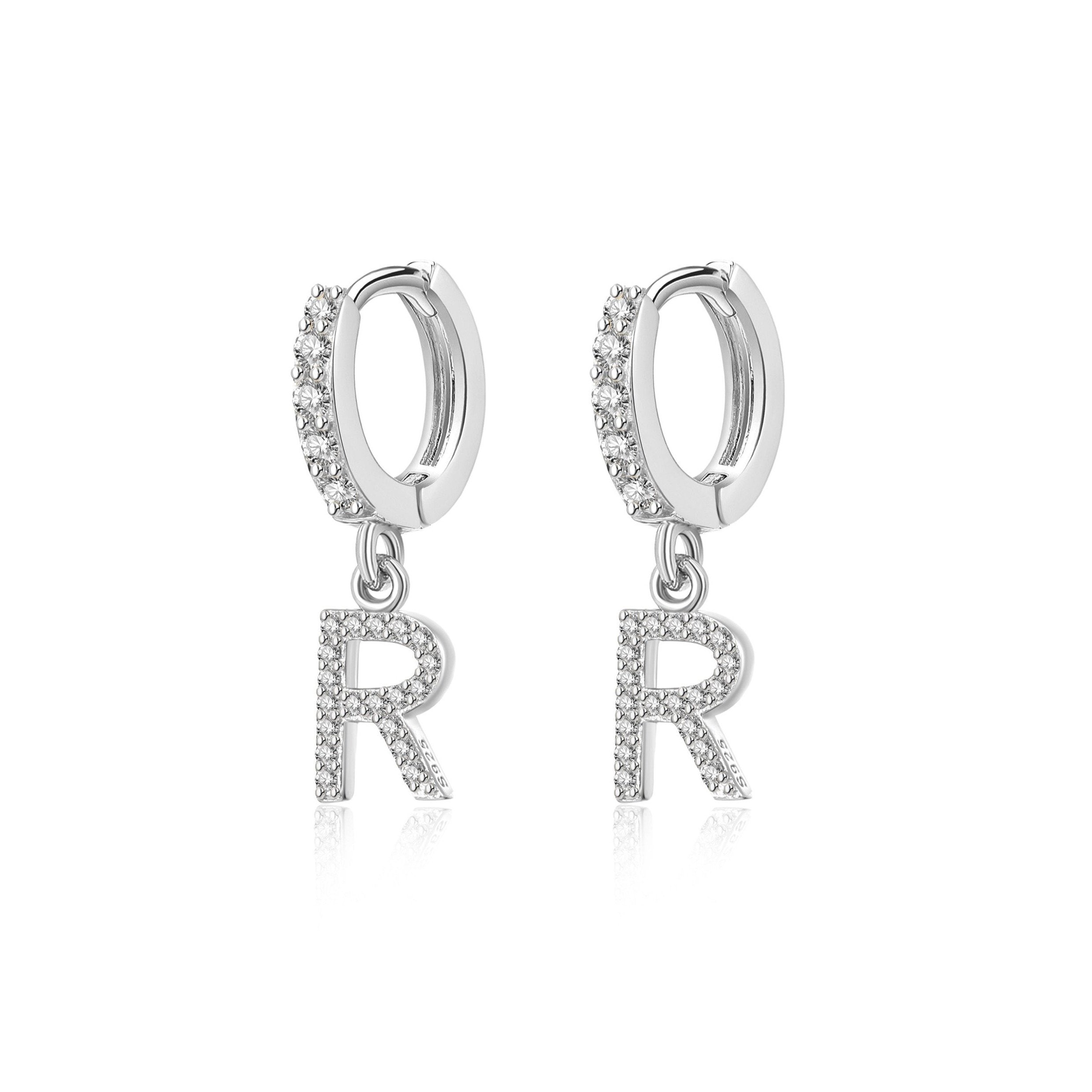 Boucles "Initiale Hoops" - LaMaisonDesBijoux