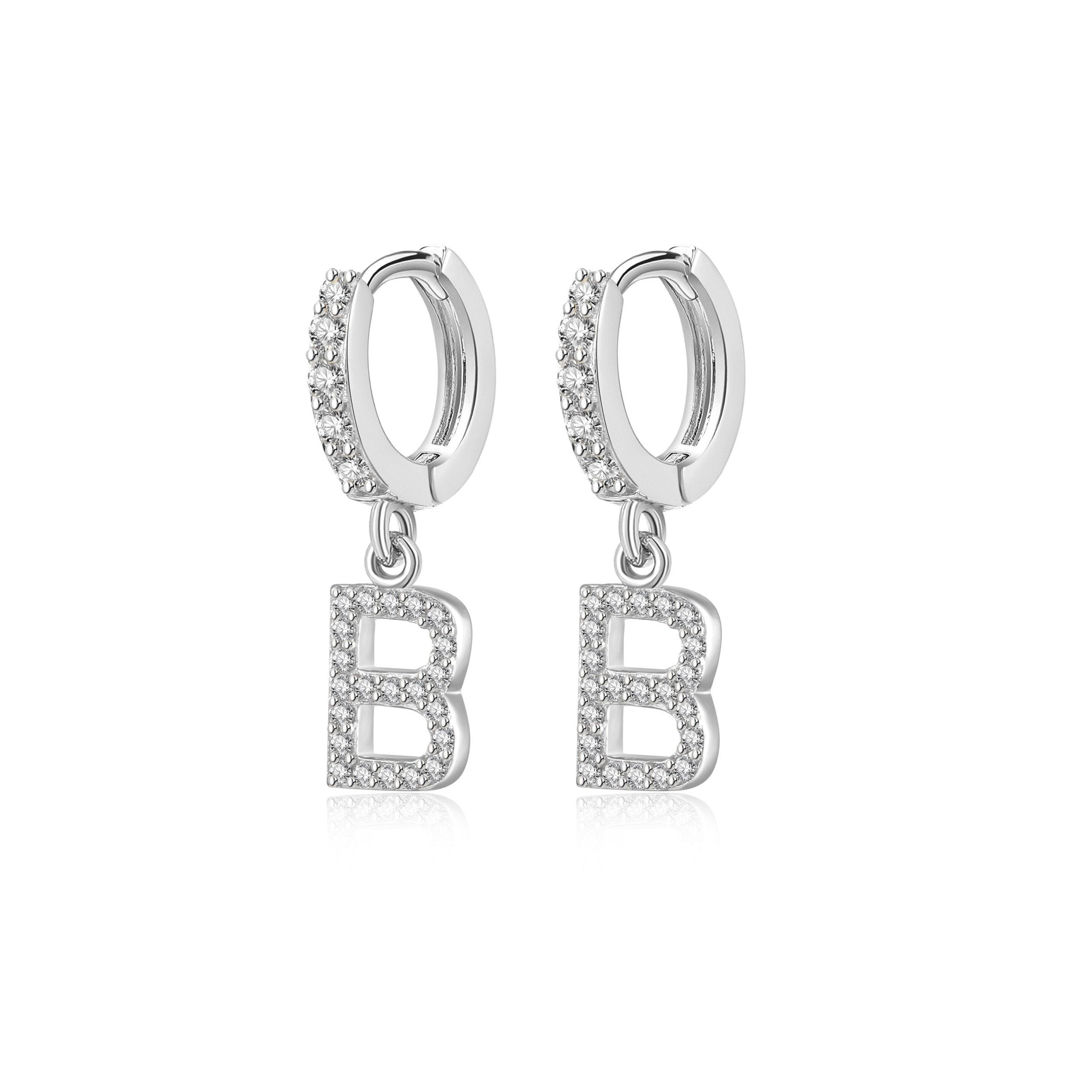 Boucles "Initiale Hoops" - LaMaisonDesBijoux