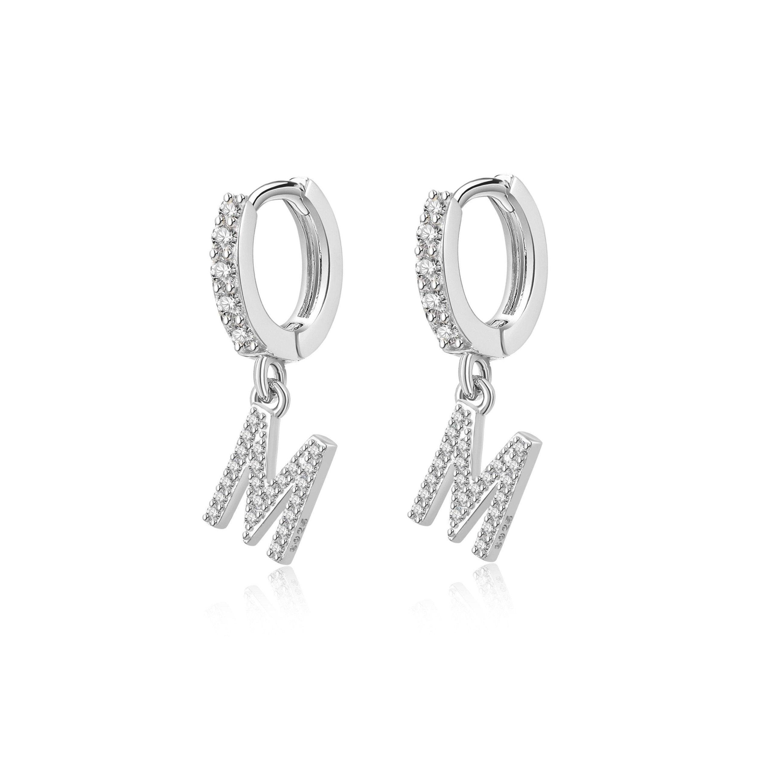 Boucles "Initiale Hoops" - LaMaisonDesBijoux