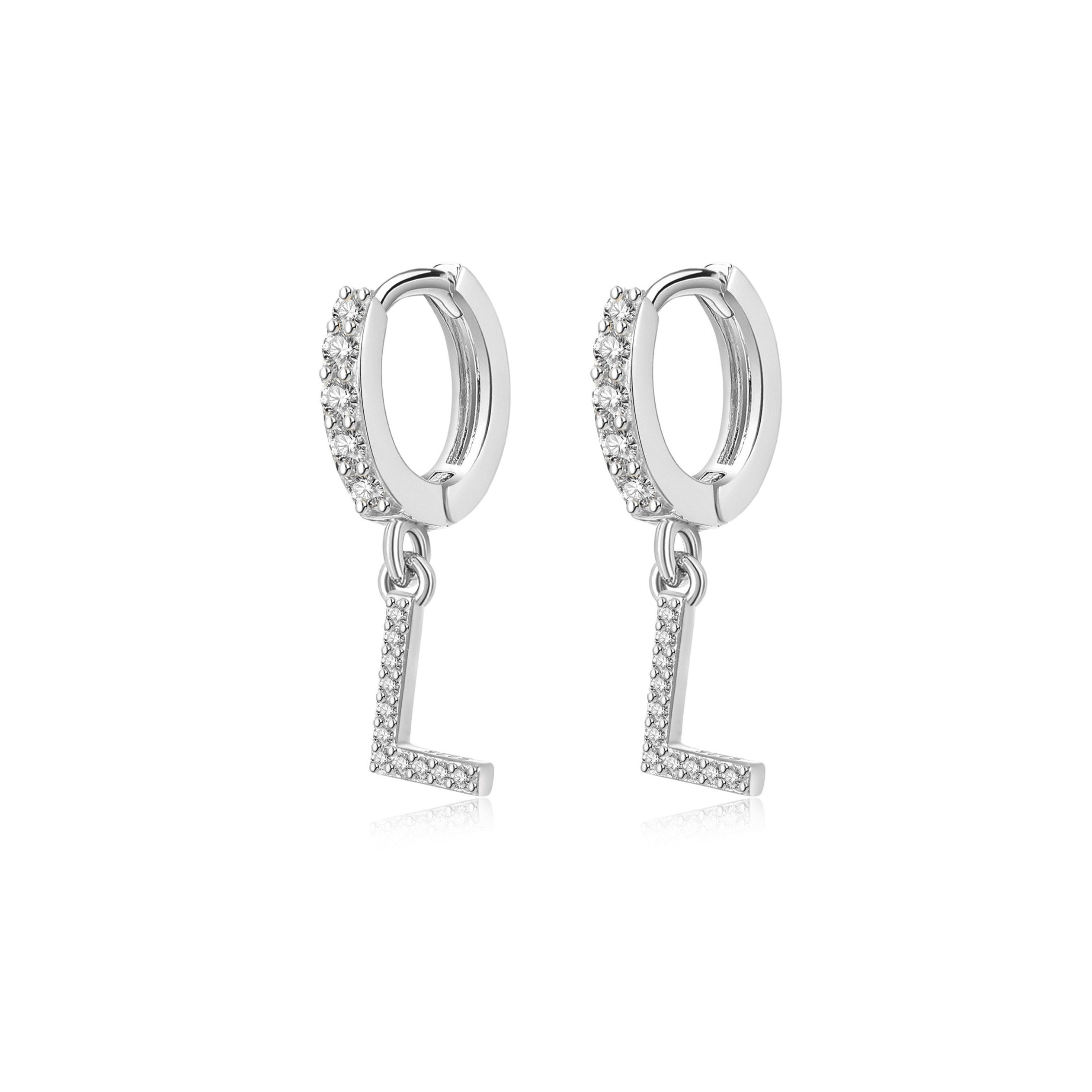 Boucles "Initiale Hoops" - LaMaisonDesBijoux