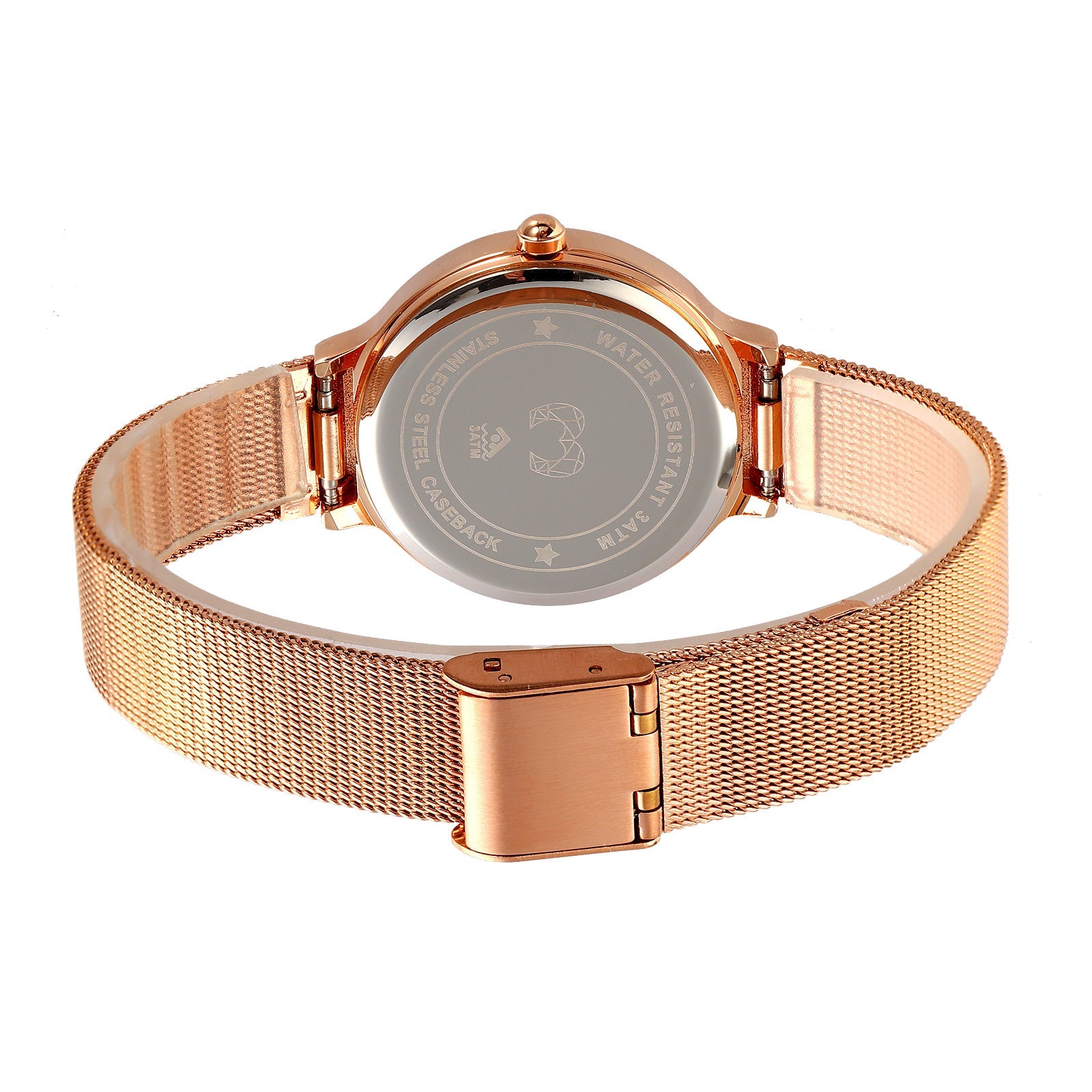 Montre "Base" ~ Rose Blanc - LaMaisonDesBijoux