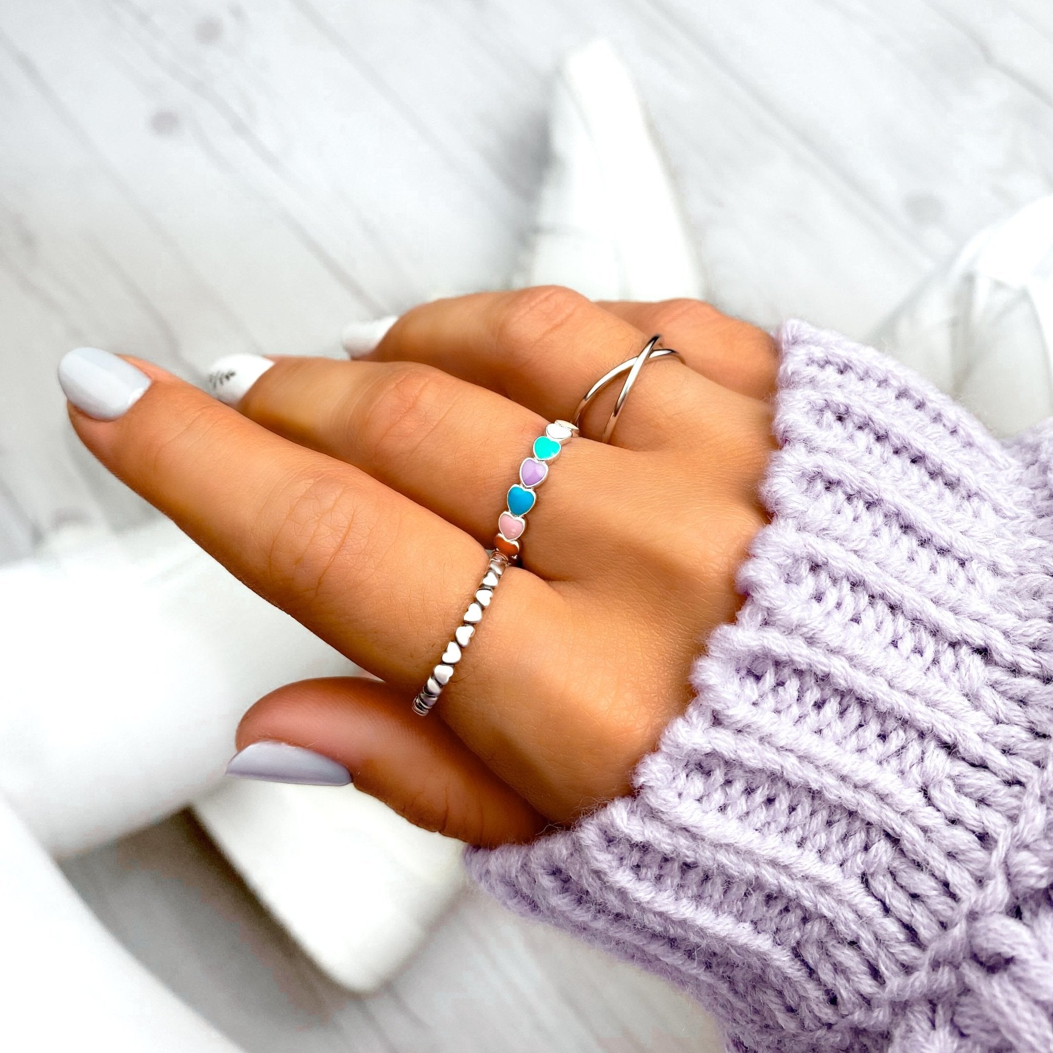 Bague "Amour Coloré" - LaMaisonDesBijoux