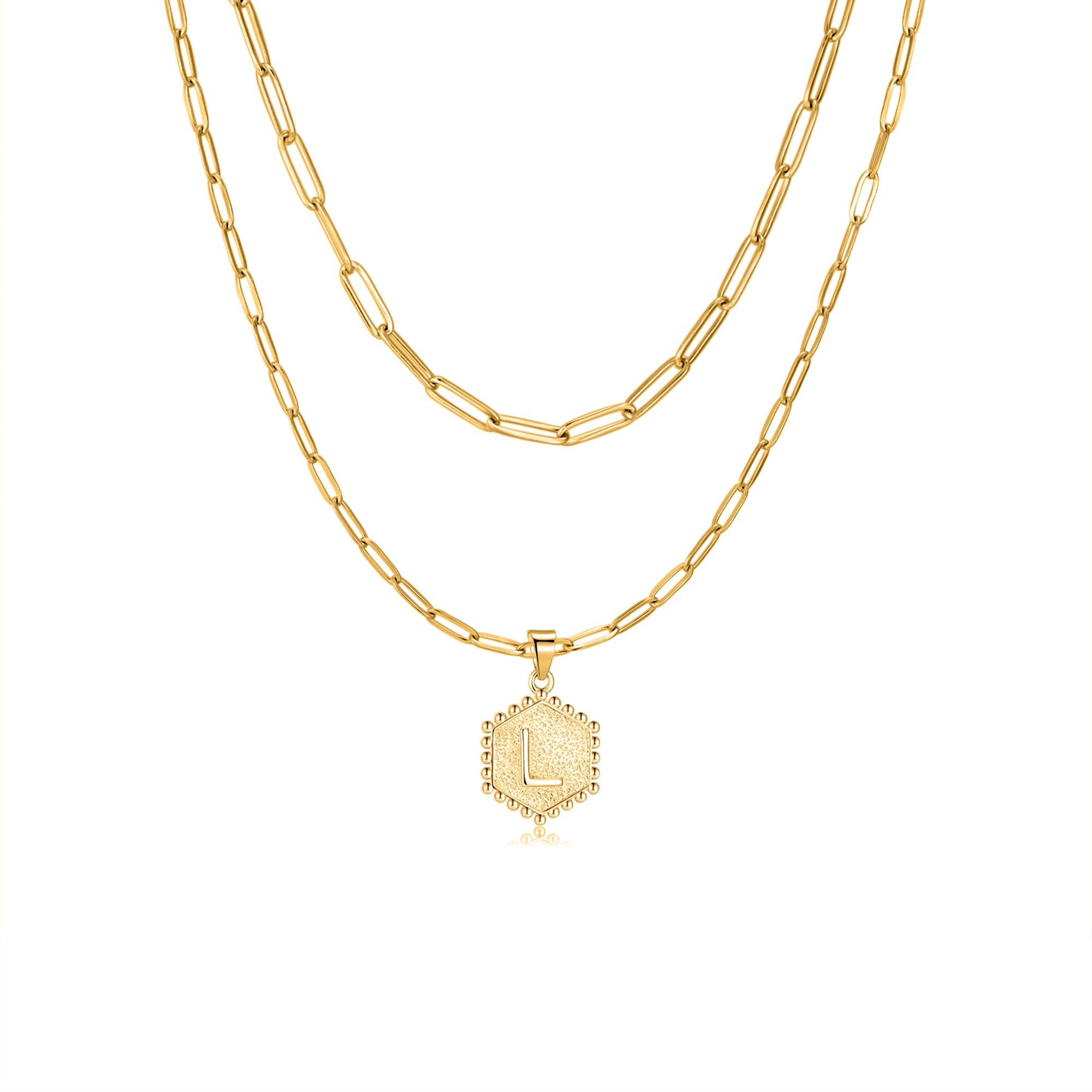 Collier "Initiale Chaîne" - LaMaisonDesBijoux