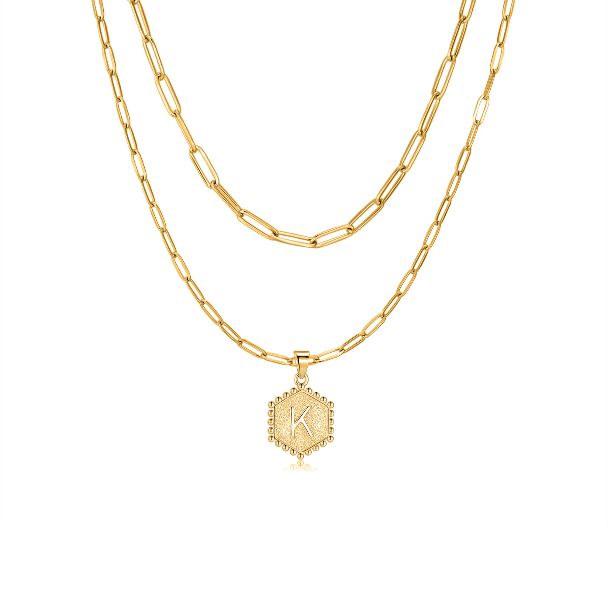 Collier "Initiale Chaîne" - LaMaisonDesBijoux
