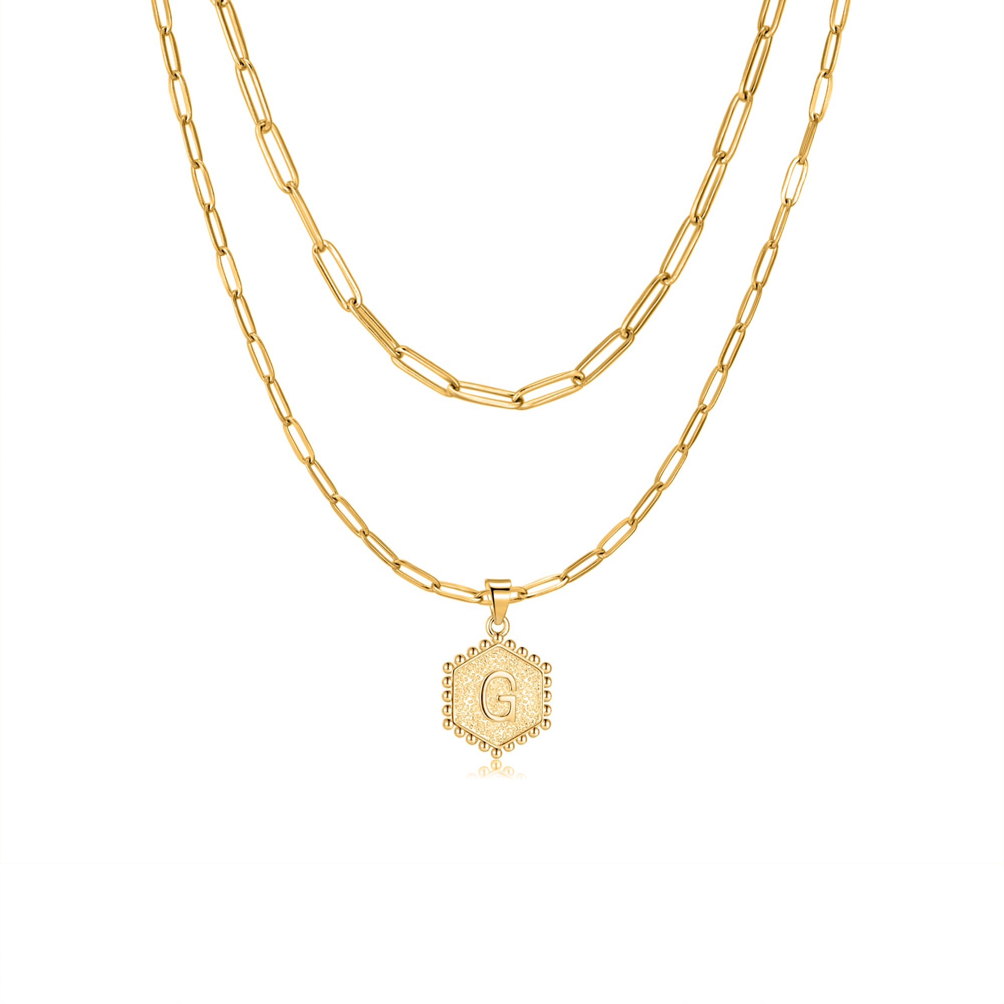 Collier "Initiale Chaîne" - LaMaisonDesBijoux