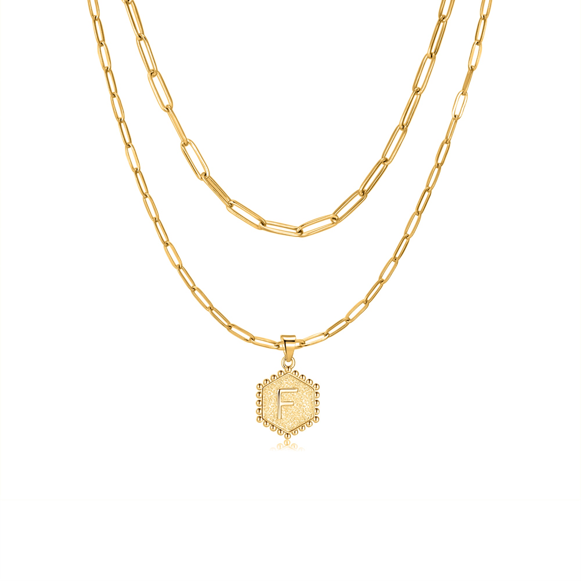 Collier "Initiale Chaîne" - LaMaisonDesBijoux