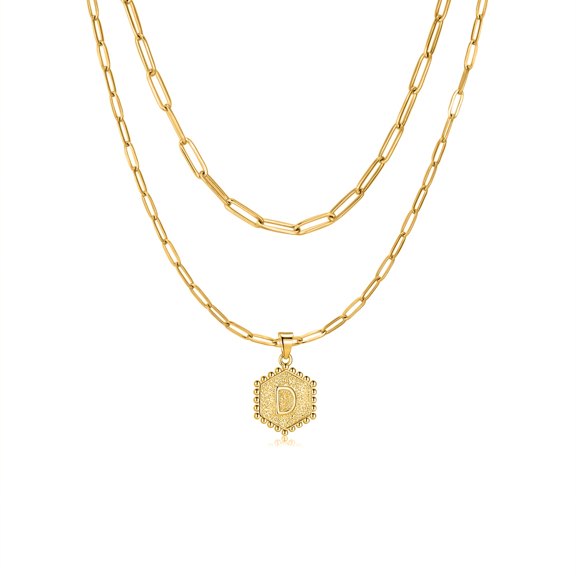 Collier "Initiale Chaîne" - LaMaisonDesBijoux