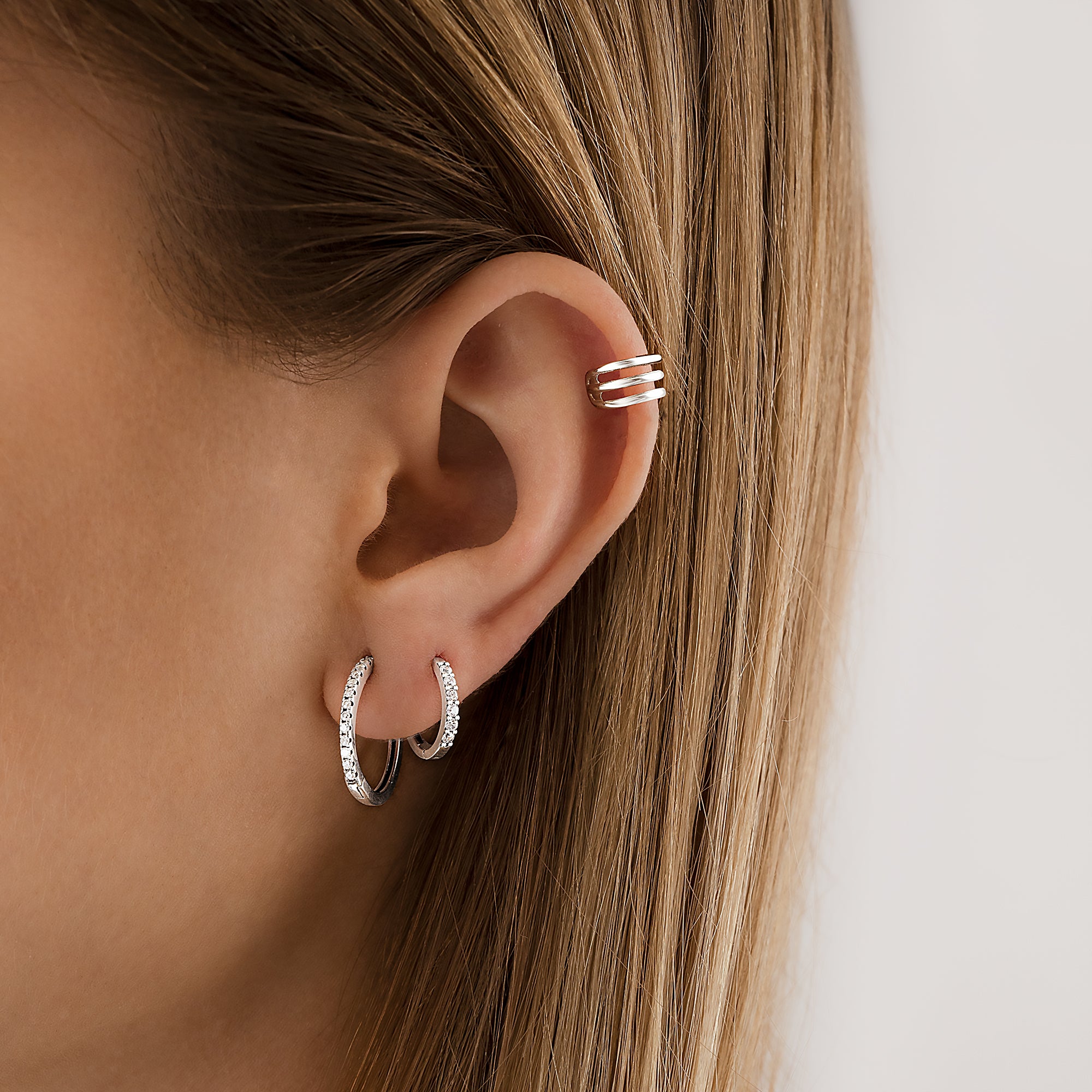 Boucles "Zircones Fines" - LaMaisonDesBijoux