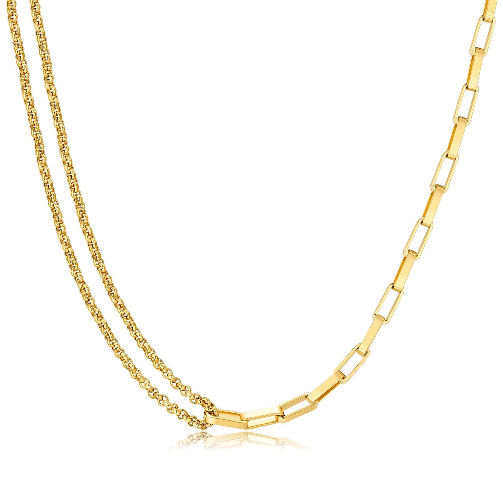 Collier "Double Design" - LaMaisonDesBijoux